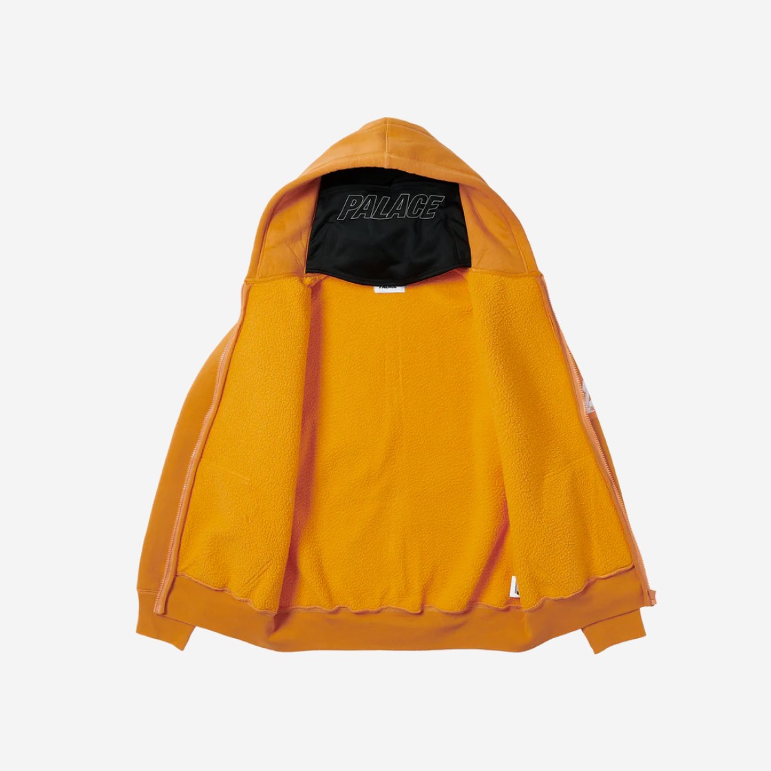 Palace Facemask Shearling Thermal Hood Orange - 23SS 상세 이미지 3