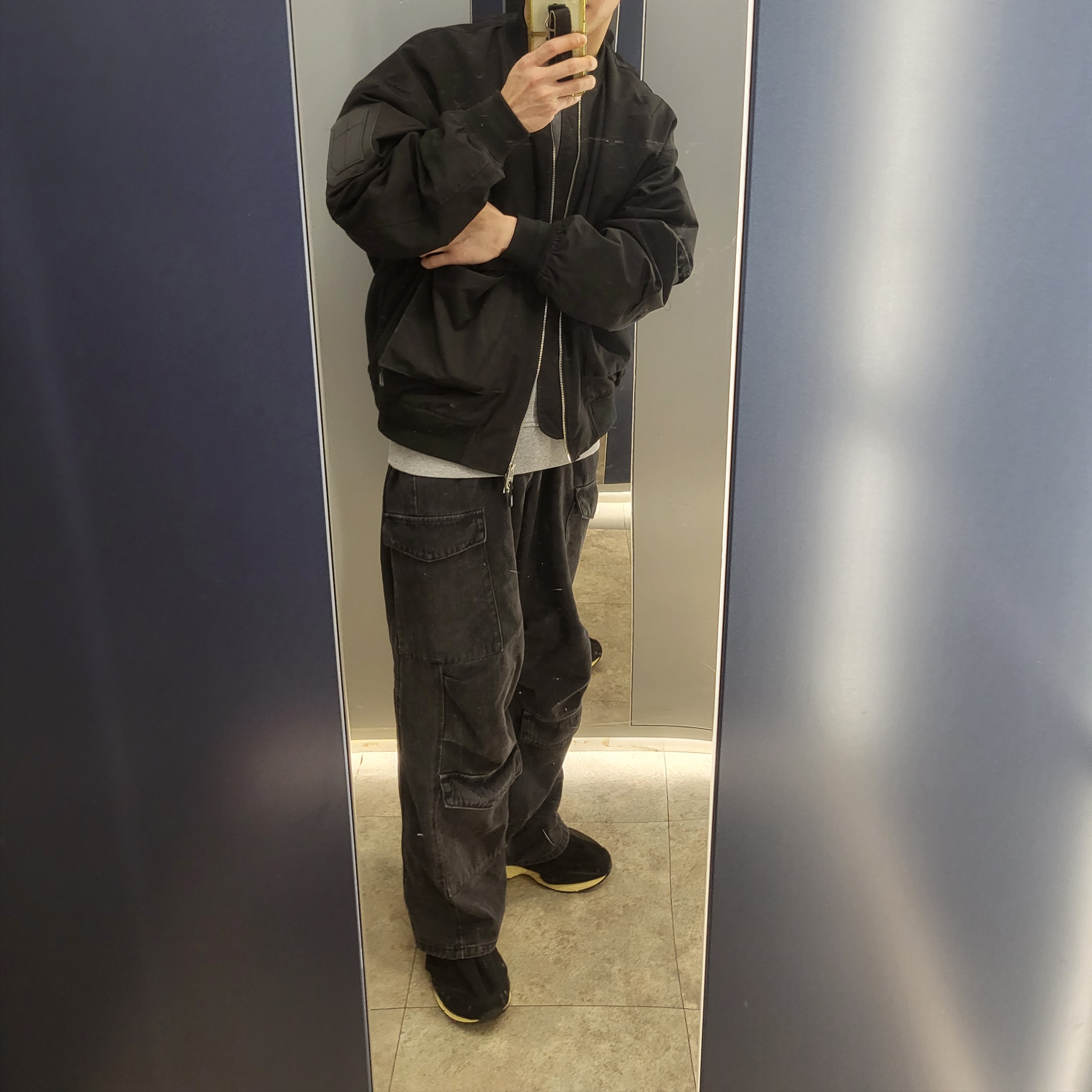 Asics x Beams Gel-Kayano 14 Gore-Tex Black 착용 스타일