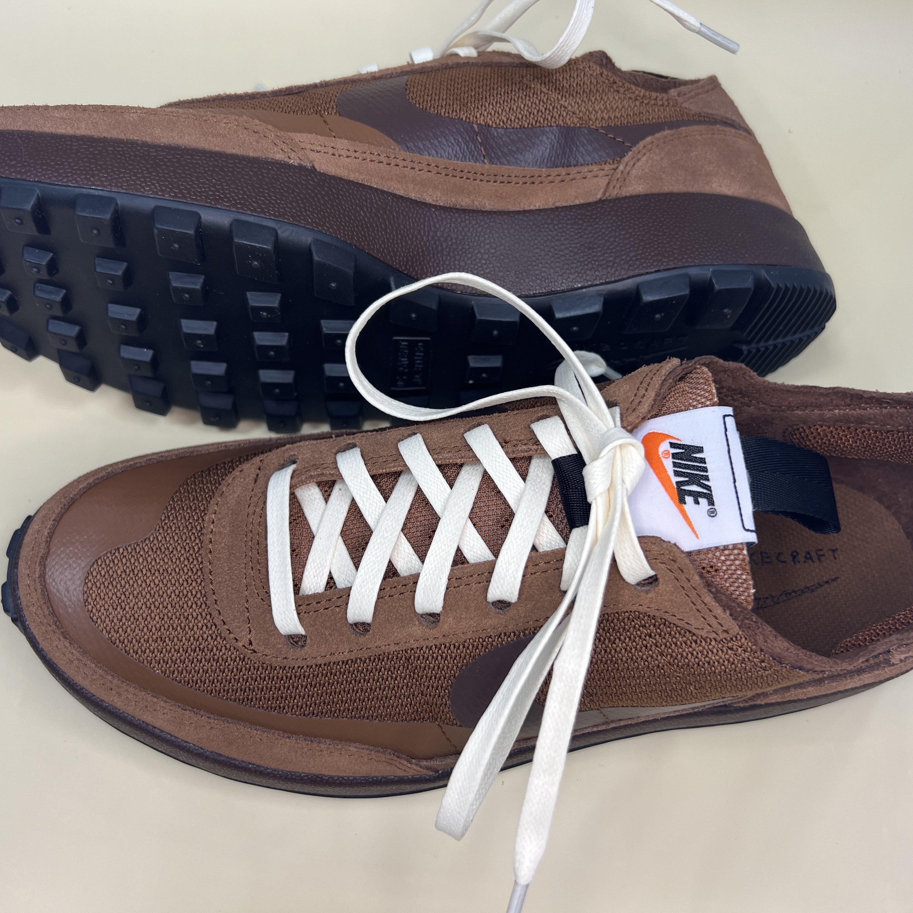 Nike x Tom Sachs General Purpose Shoe Brown 착용 스타일 - 3