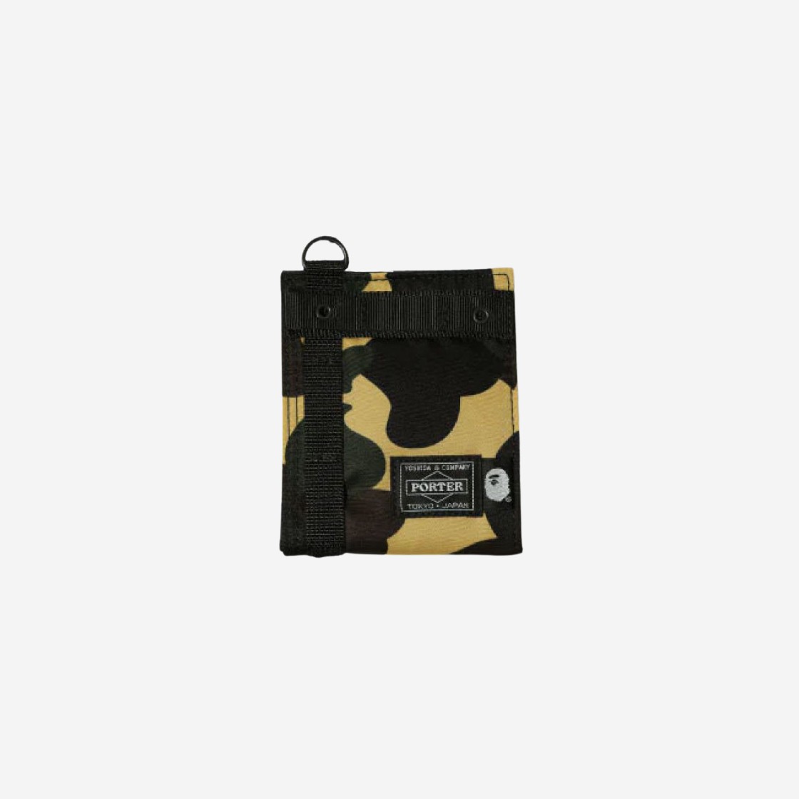 BAPE x Porter 1st Camo Wallet Yellow 상세 이미지 1