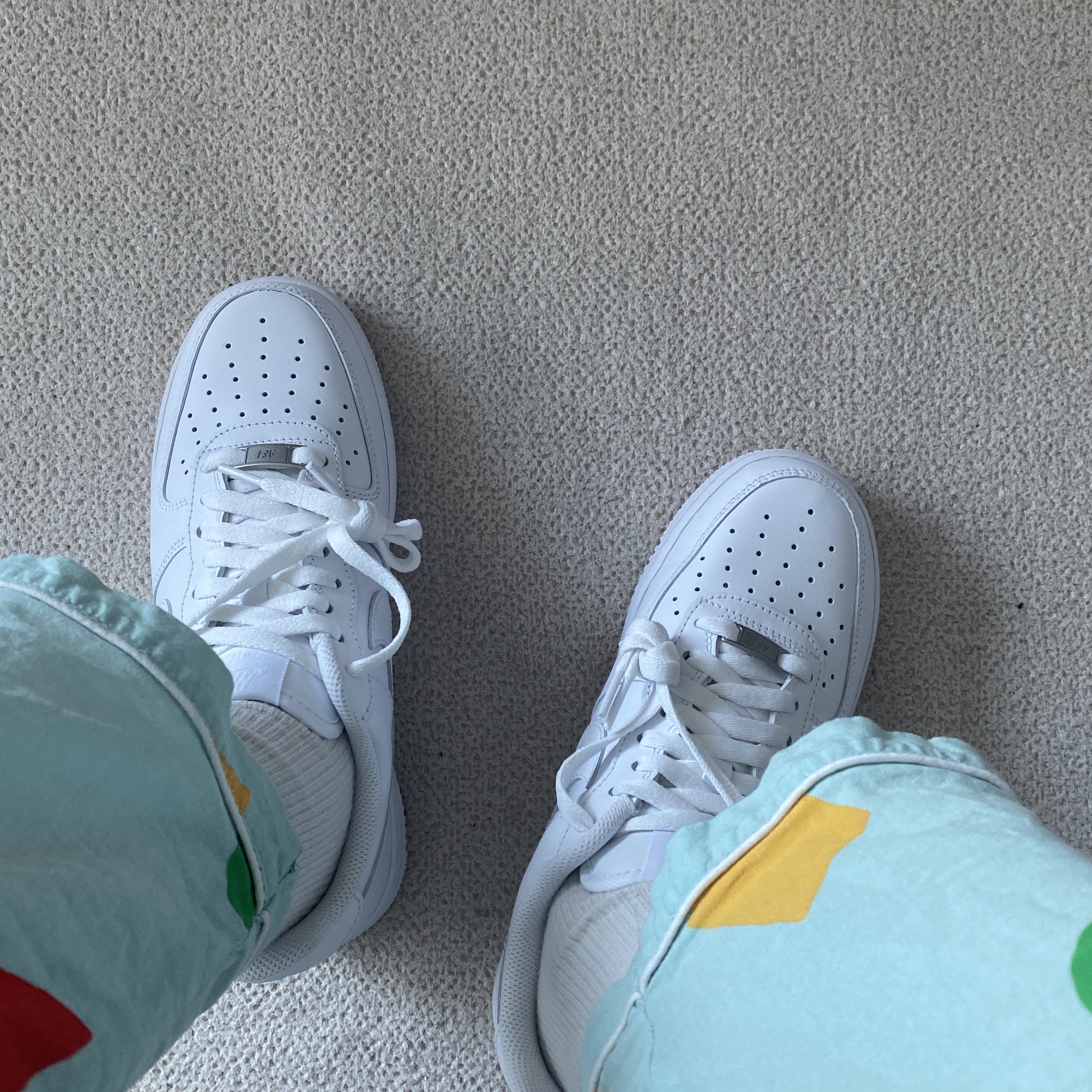 Nike Air Force 1 '07 Low White 착용 스타일