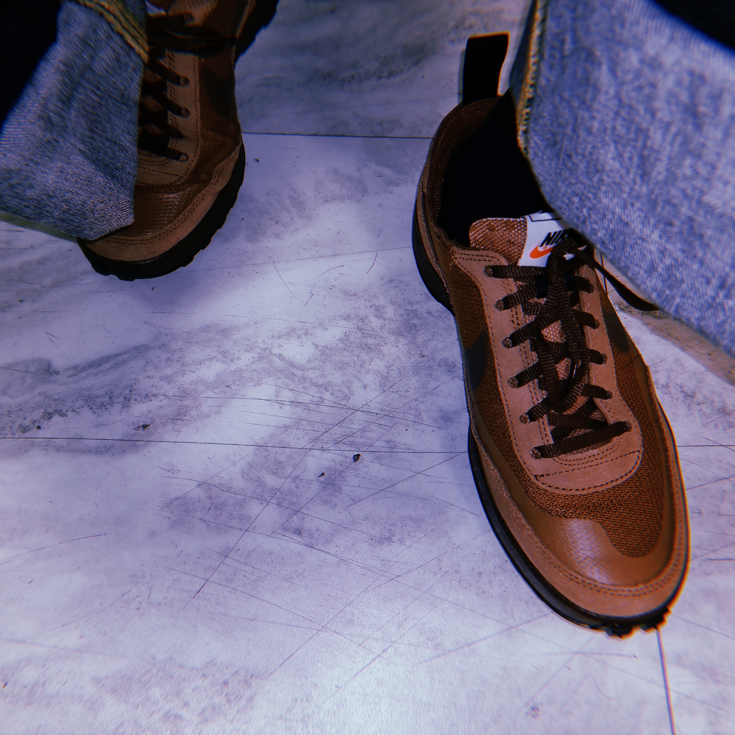 Nike x Tom Sachs General Purpose Shoe Brown 착용 스타일 - 2
