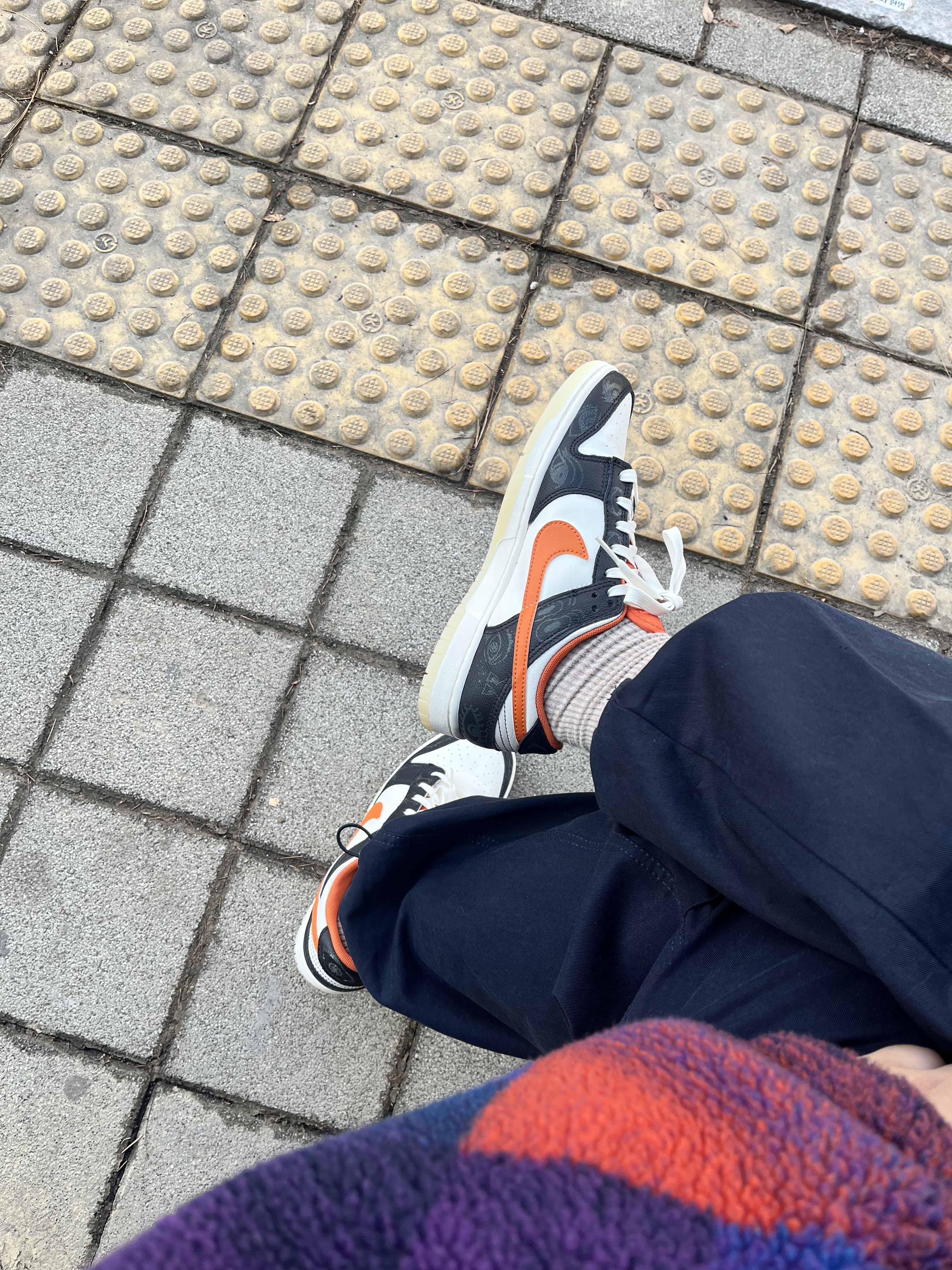 Nike Dunk Low Retro PRM Halloween 착용 스타일
