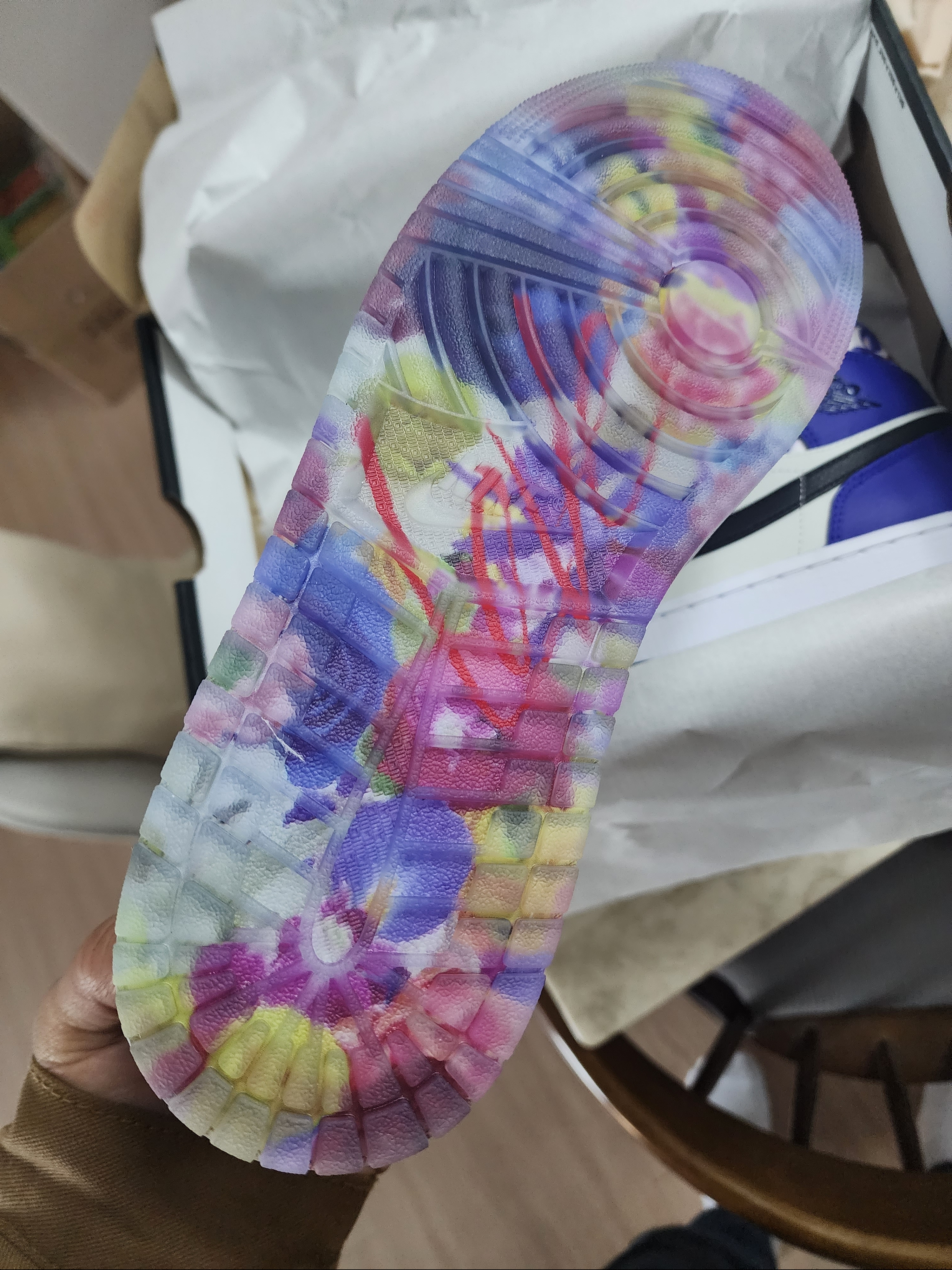 Jordan 1 Mid SE Floral 착용 스타일 - 3
