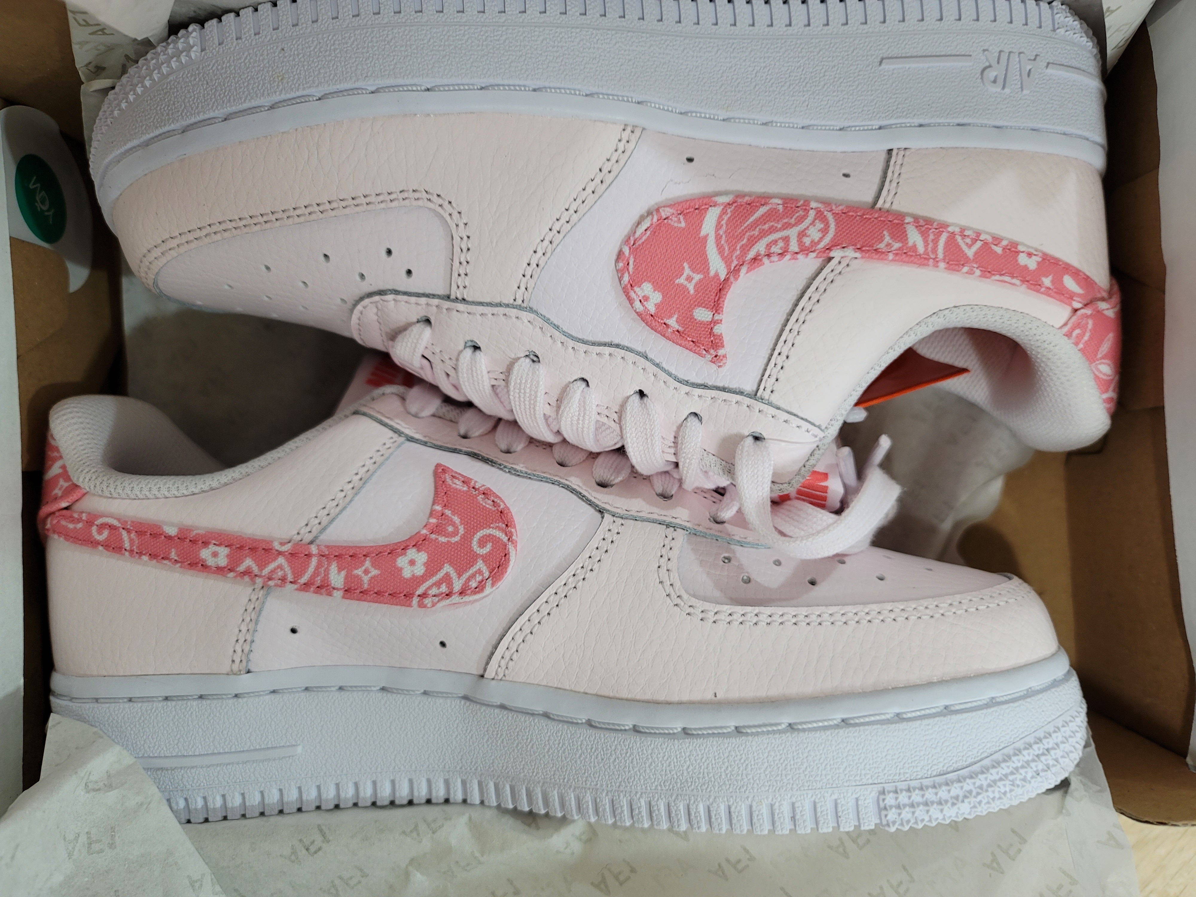 (W) Nike Air Force 1 Low '07 Pearl Pink 착용 스타일