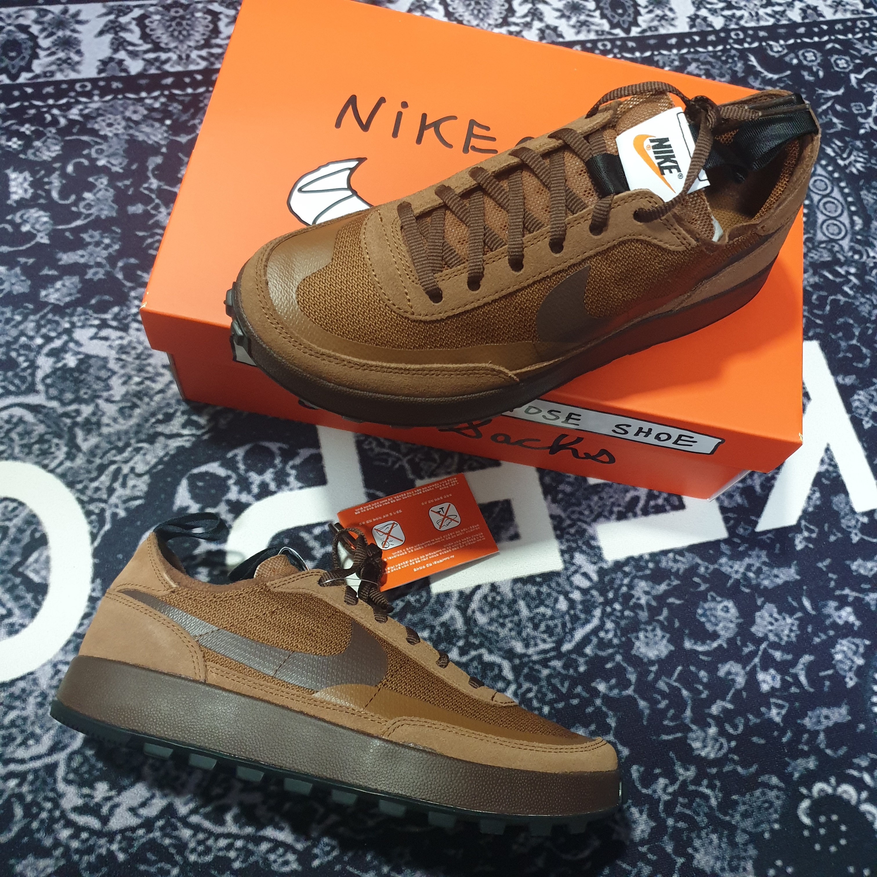 Nike x Tom Sachs General Purpose Shoe Brown, Nike x Tom Sachs General Purpose Shoe Archive 착용 스타일 - 1