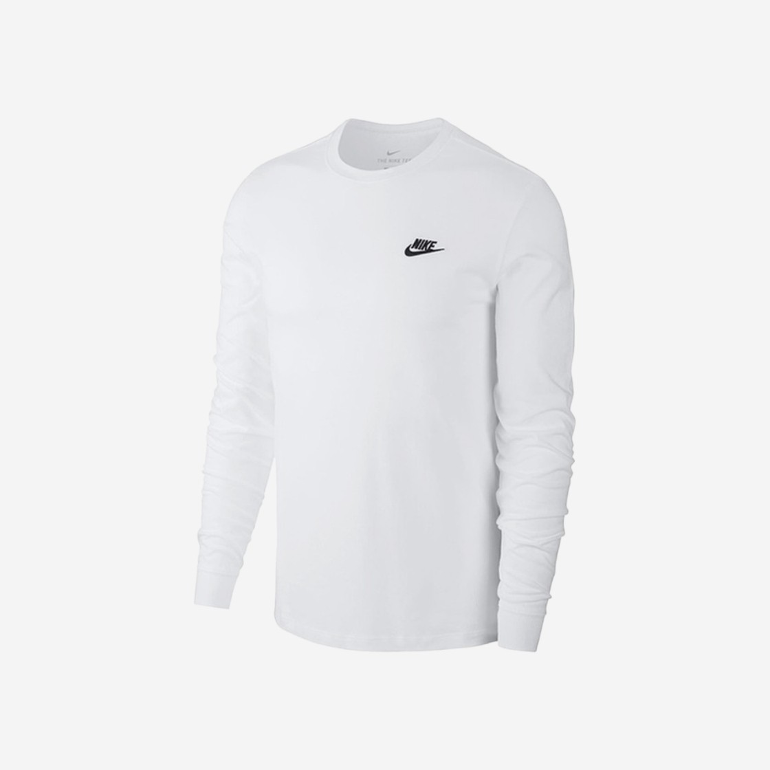 Nike NSW Long Sleeve T-Shirt White - Asia 상세 이미지 1