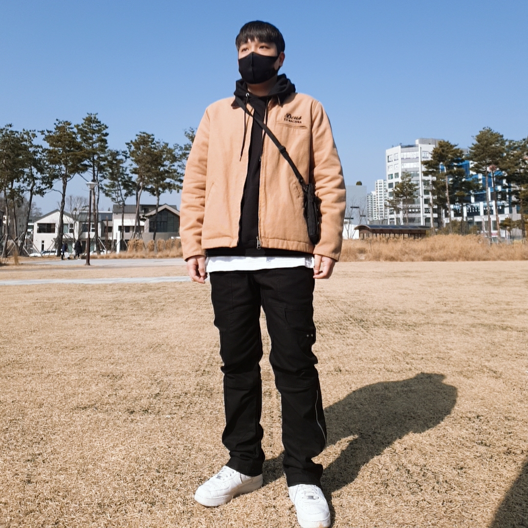 Nike Air Force 1 '07 Low White, Supreme Shoulder Bag Black - 19FW 착용 스타일