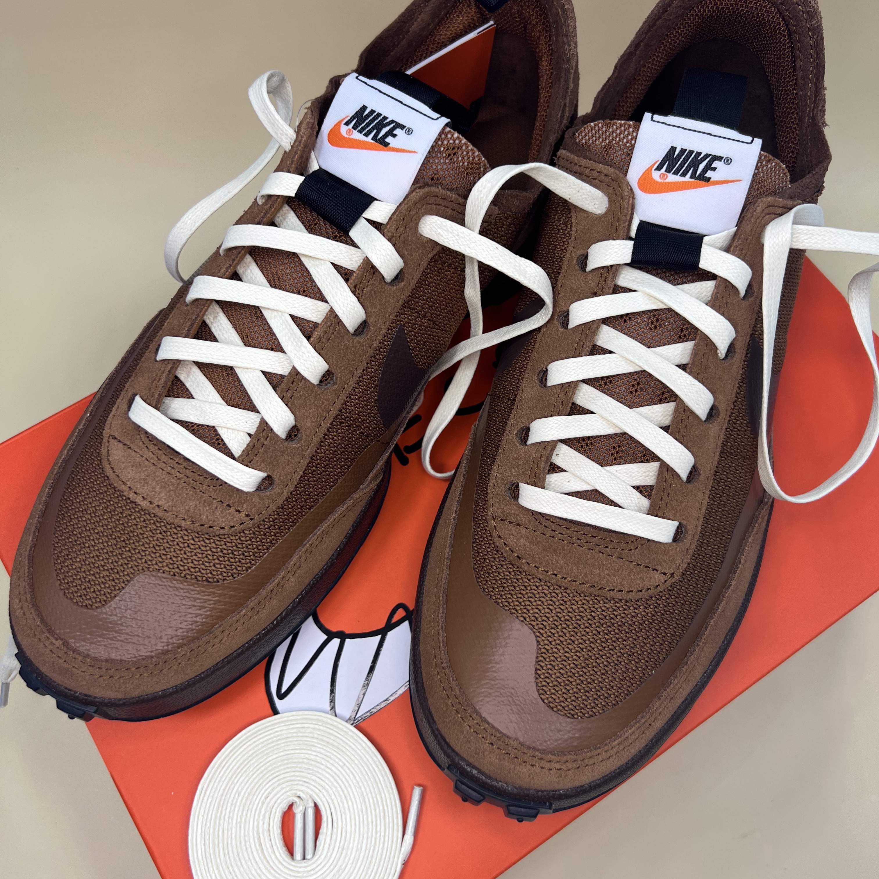 Nike x Tom Sachs General Purpose Shoe Brown 착용 스타일 - 1