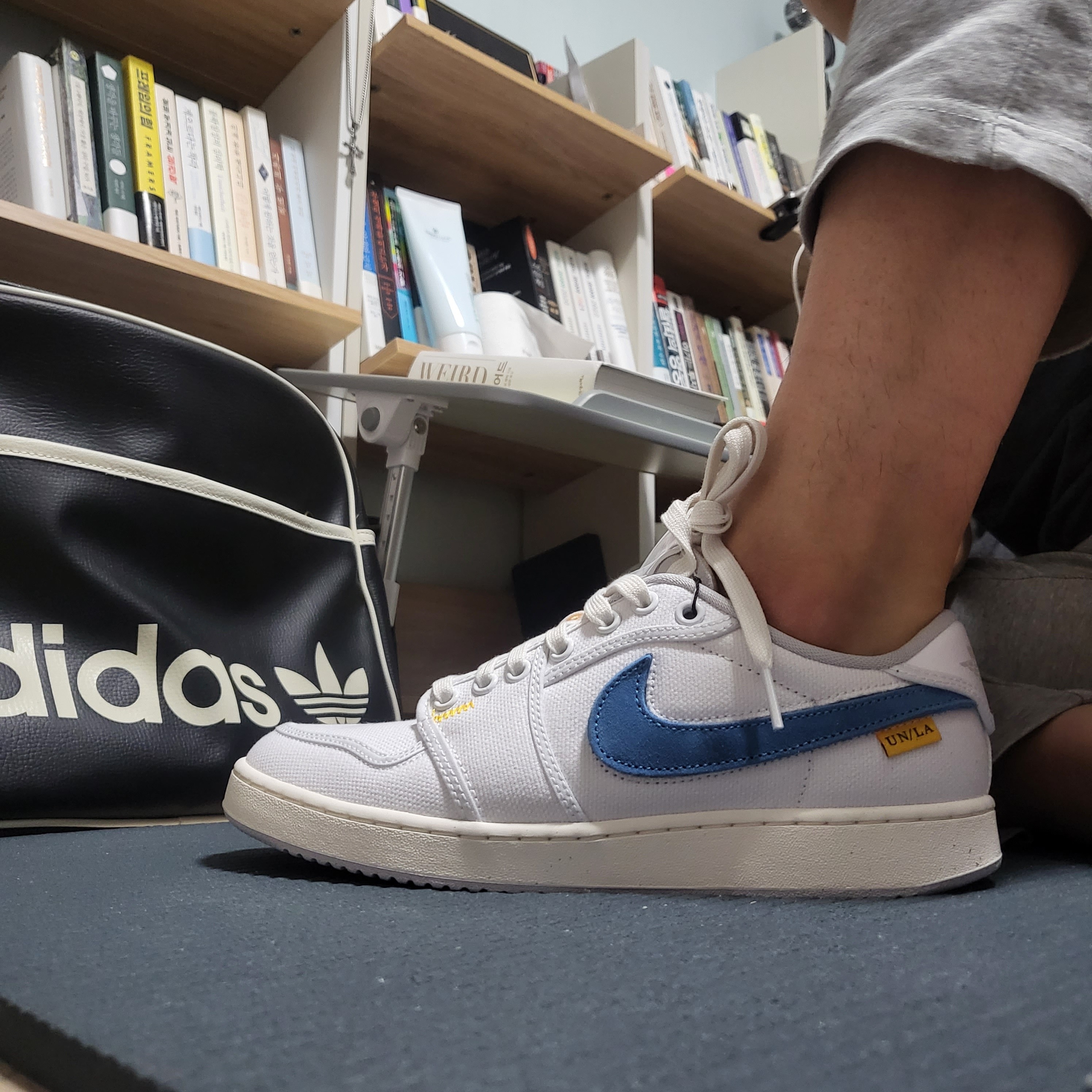 Jordan 1 x Union KO Low White 착용 스타일 - 1