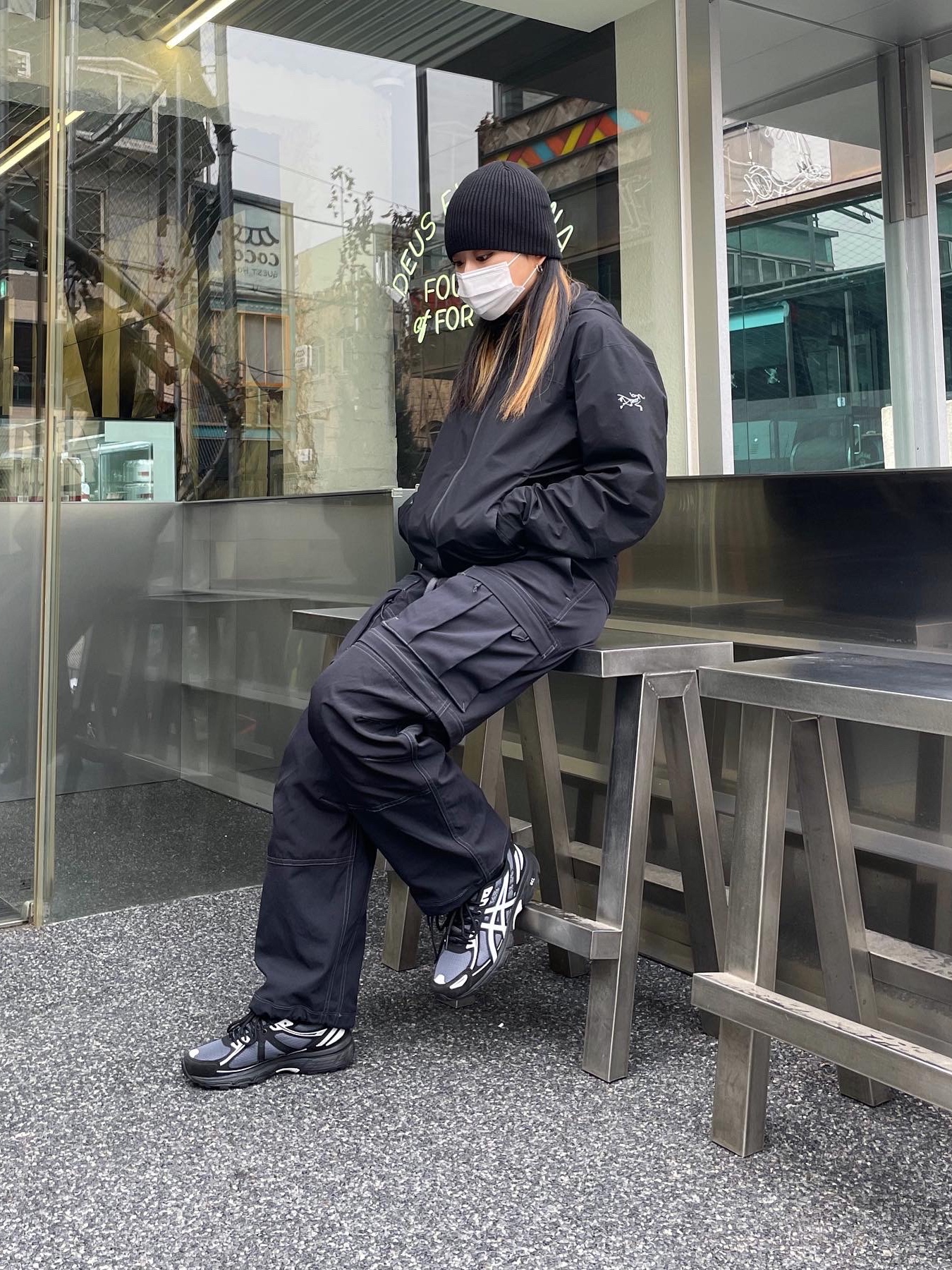 Asics Gel-Venture 6 Carrier Grey 착용 스타일 - 2