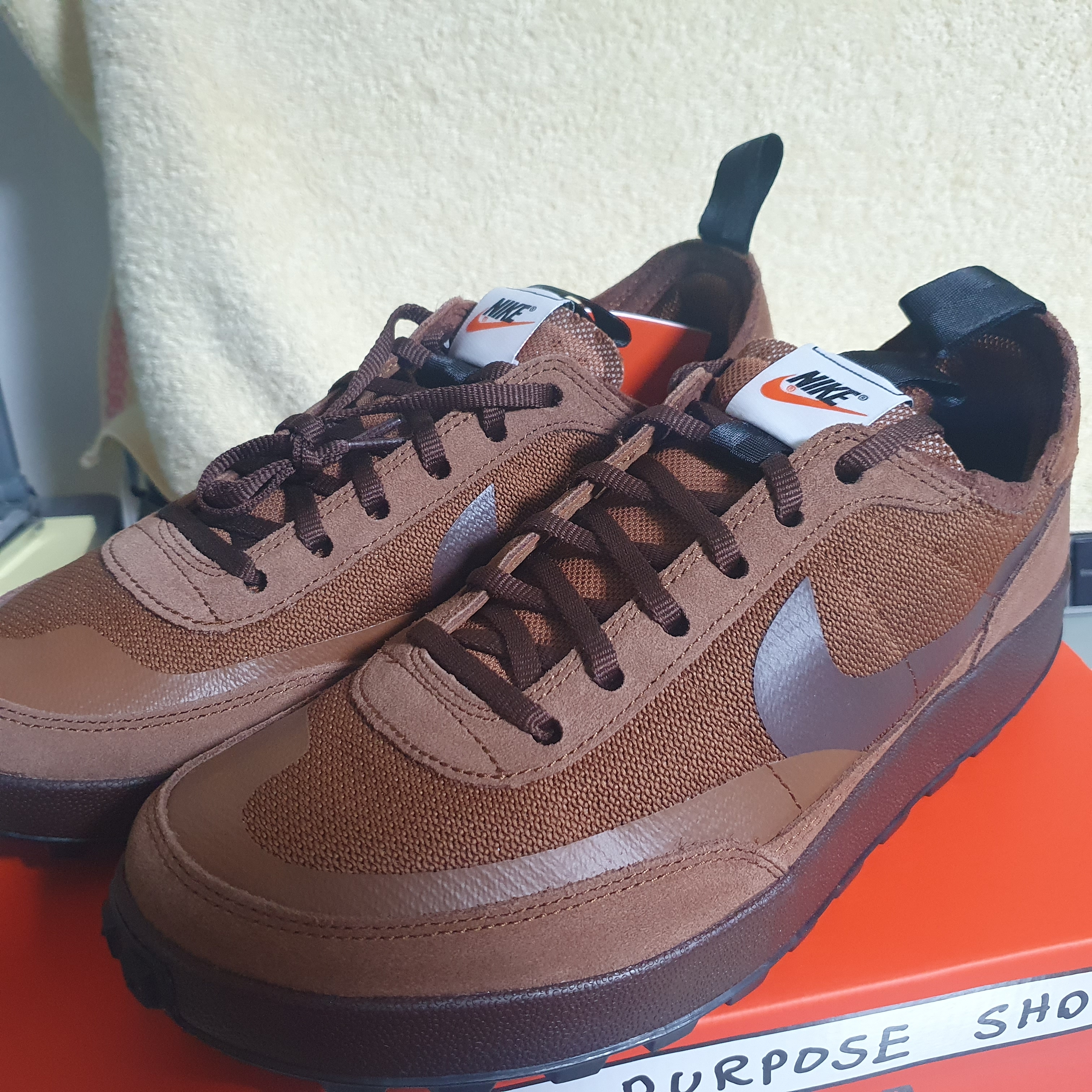 Nike x Tom Sachs General Purpose Shoe Brown 착용 스타일