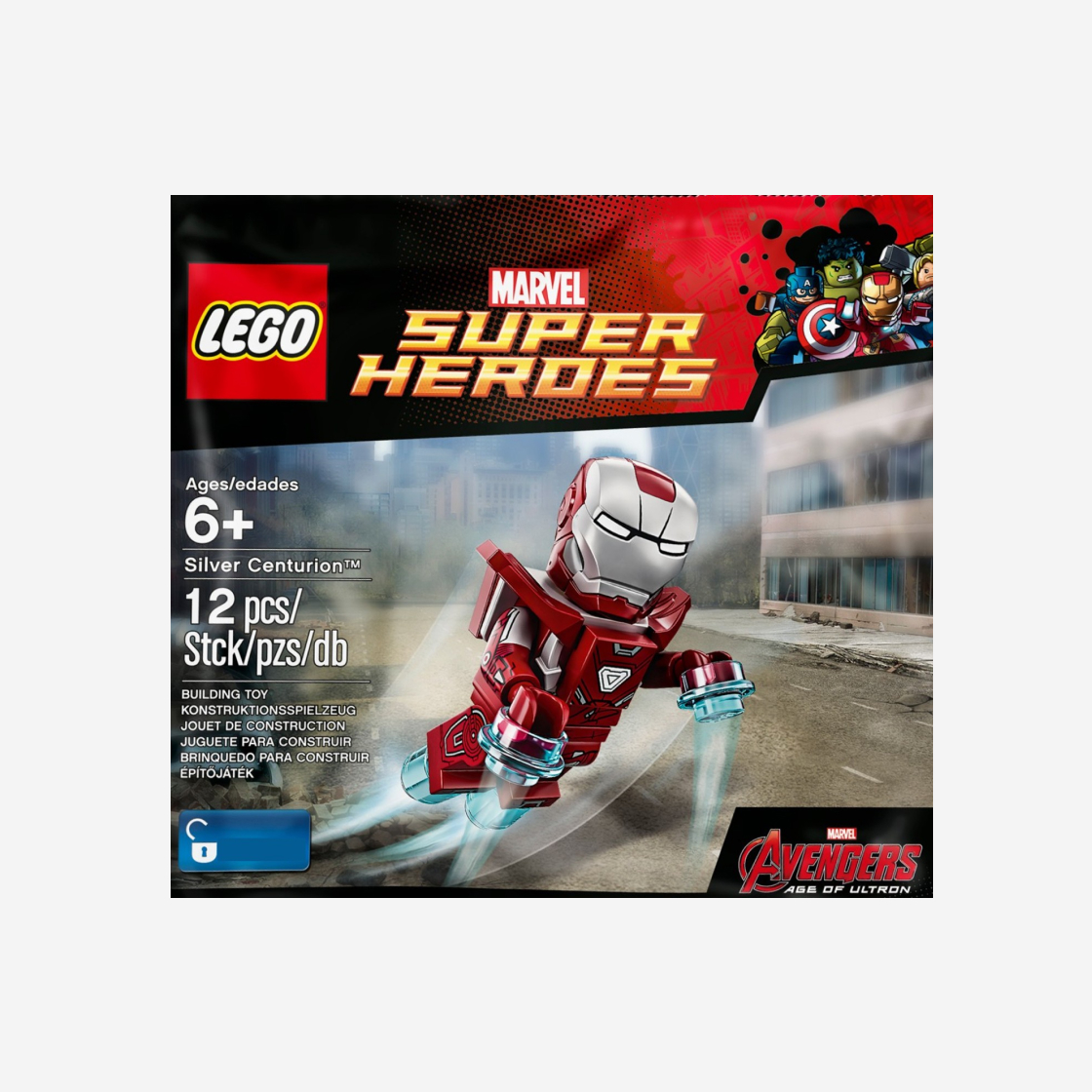 레고 마블 슈퍼 히어로 실버 센츄리온(Lego Marvel Super Heroes Silver Centurion) - 2