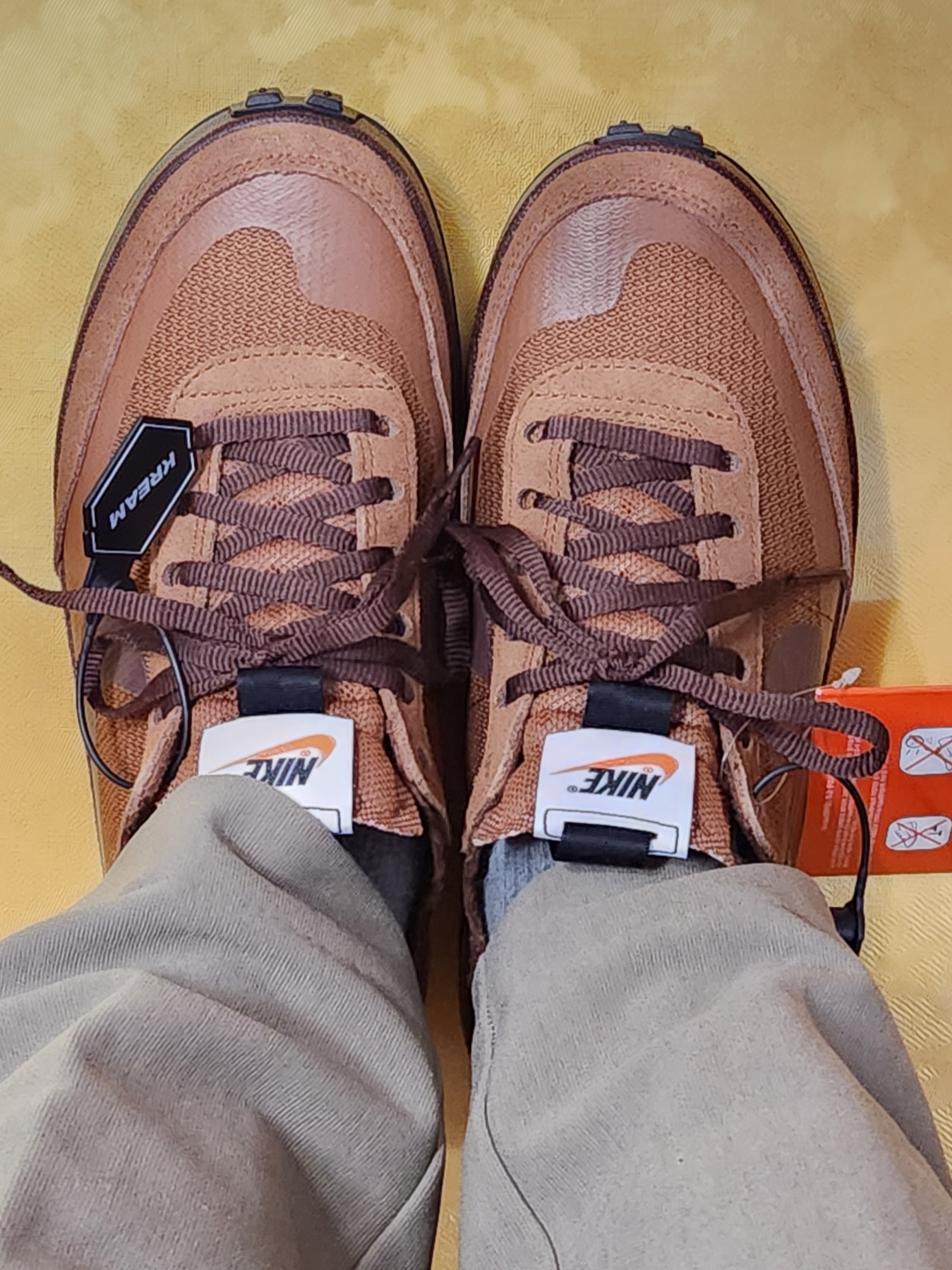 Nike x Tom Sachs General Purpose Shoe Brown 착용 스타일 - 1