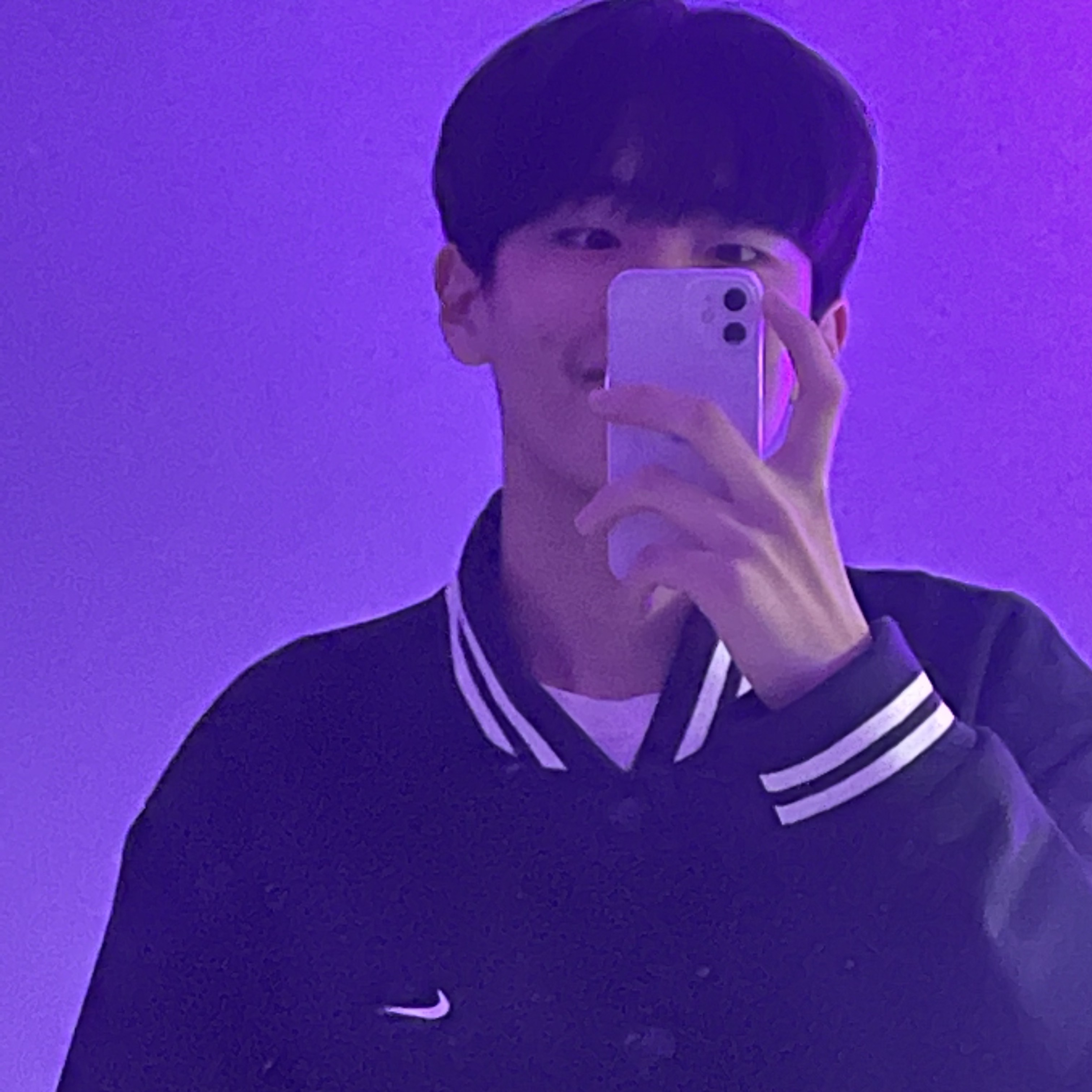 Nike NSW Authentics Varsity Jacket Black - Asia 착용 스타일 - 1