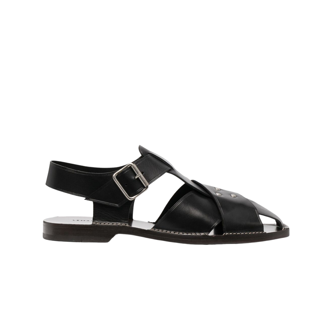 FO296-LL168-999 Lemaire Strap Sandal Black