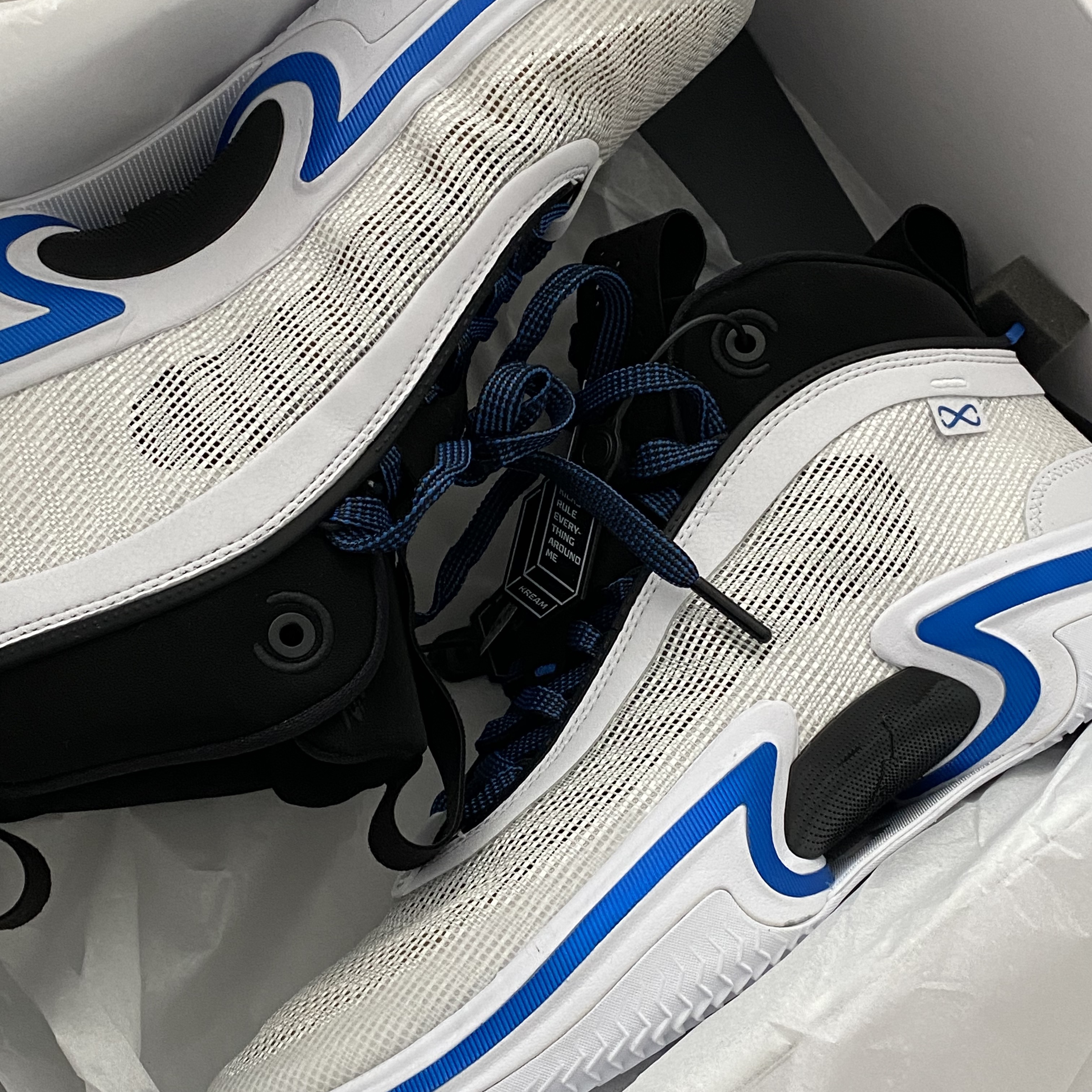 Jordan XXXVI PF Sport Blue 착용 스타일 - 1