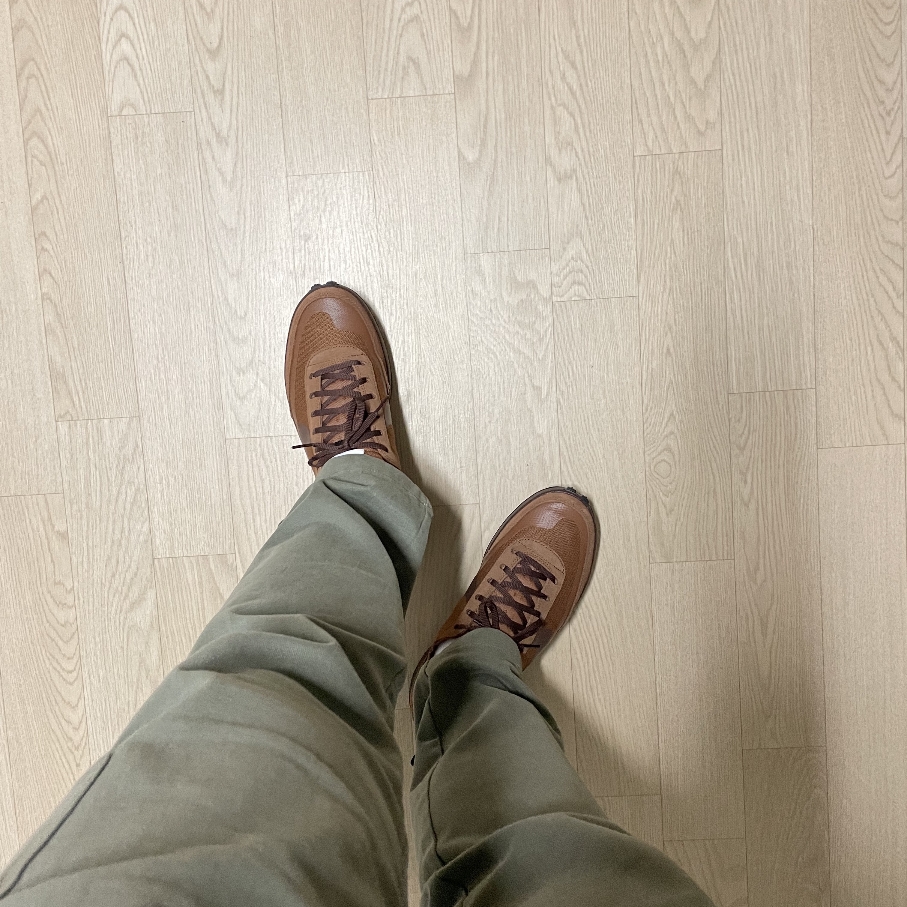 Nike x Tom Sachs General Purpose Shoe Brown 착용 스타일 - 1