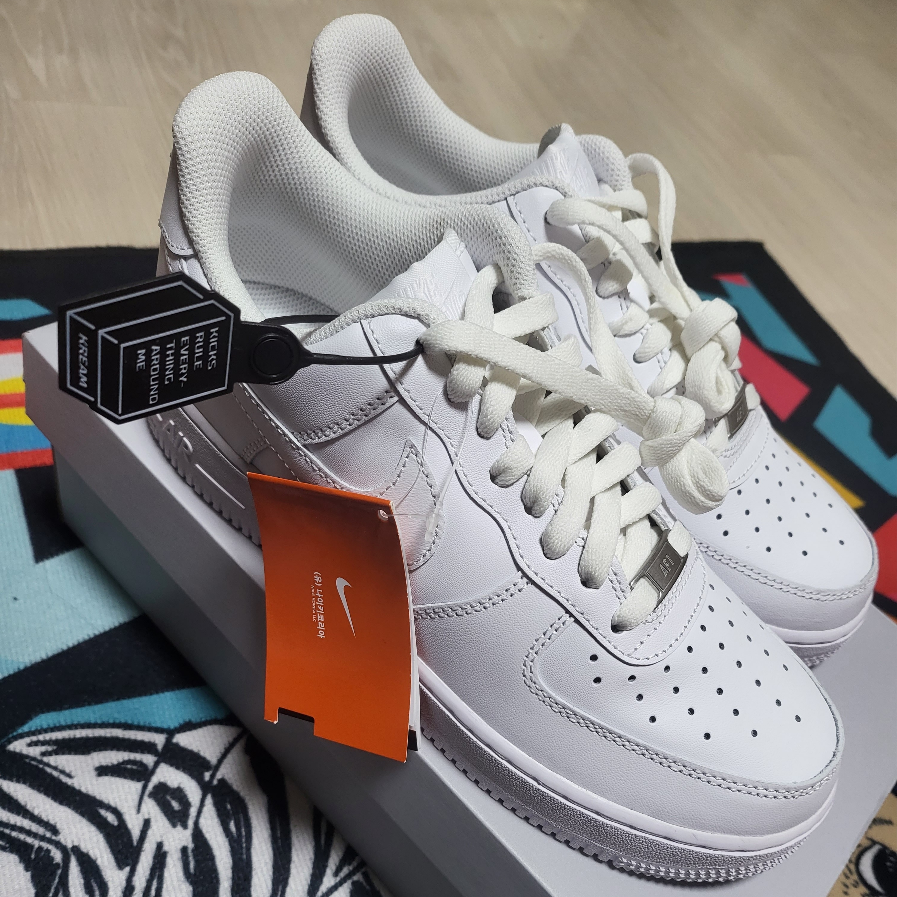 Nike Air Force 1 '07 Low White 착용 스타일