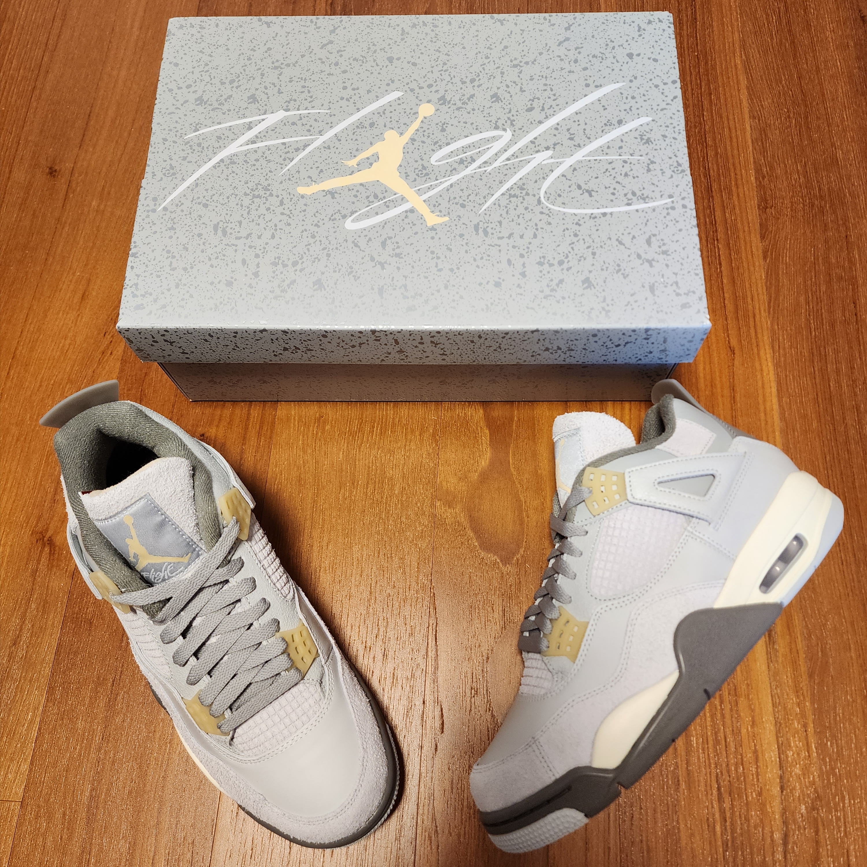 Jordan 4 Retro SE Craft 착용 스타일 - 2