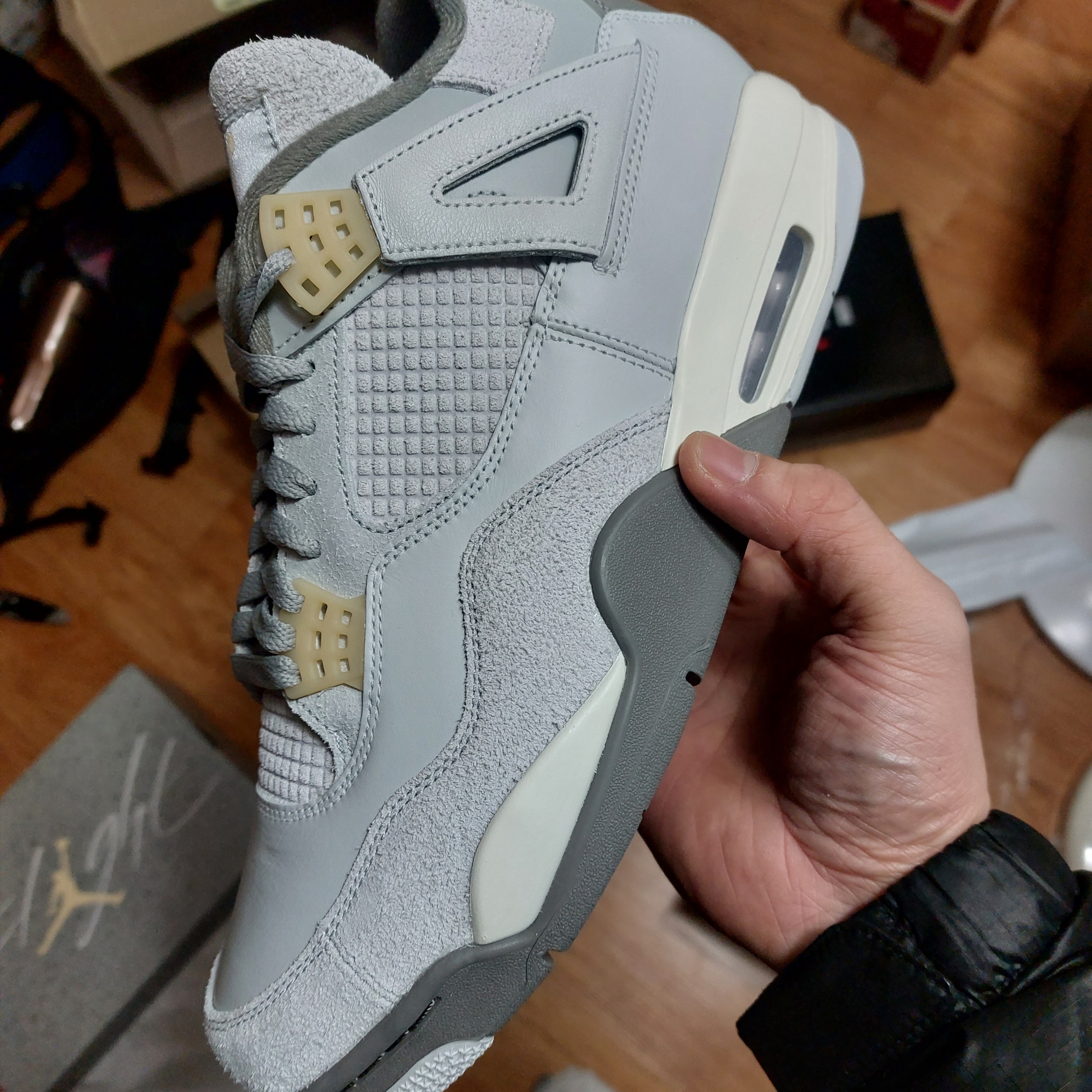 Jordan 4 Retro SE Craft 착용 스타일