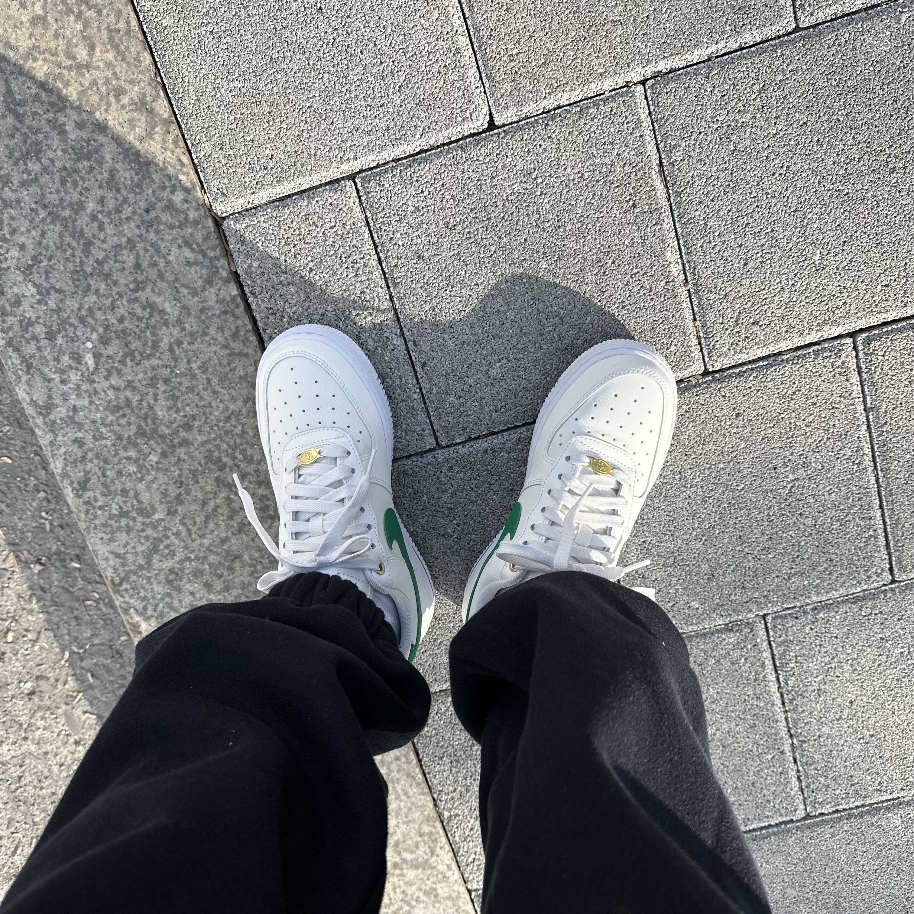 (W) Nike Air Force 1 '07 SE 40th Anniversary Join Forces Sail Malachite 착용 스타일