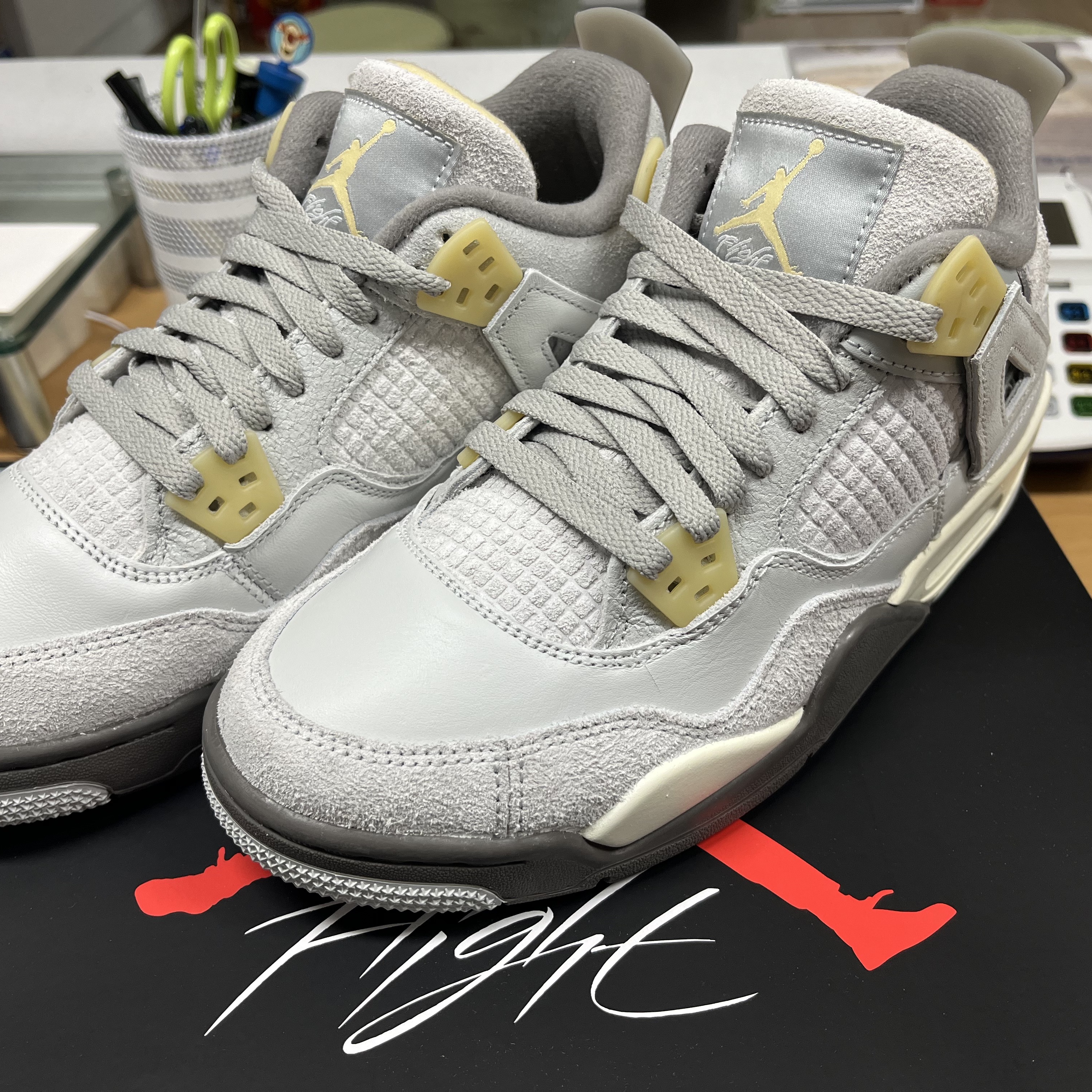 (GS) Jordan 4 Retro SE Craft, Jordan 4 Retro SE Craft 착용 스타일 - 1