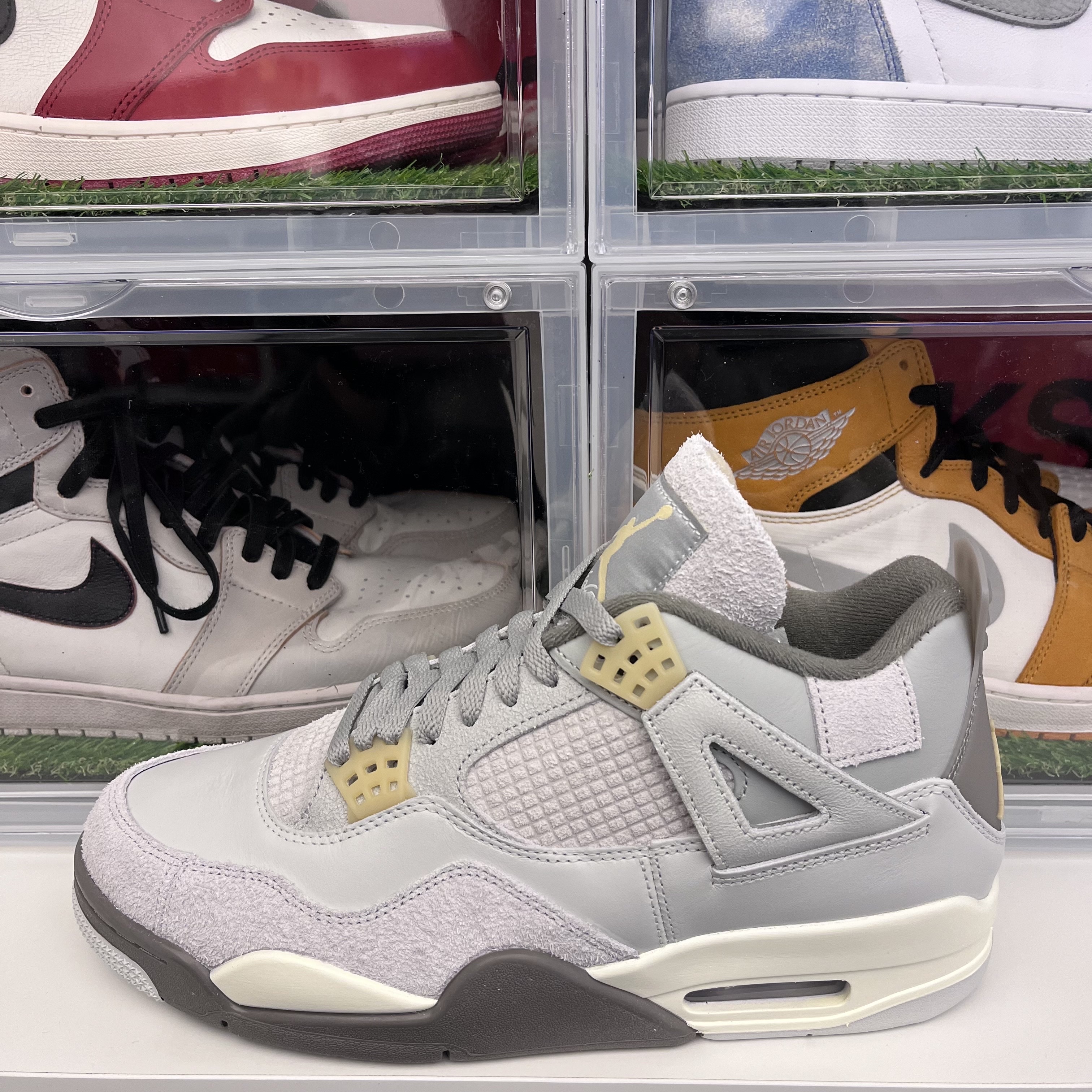 Jordan 4 Retro SE Craft 착용 스타일 - 1