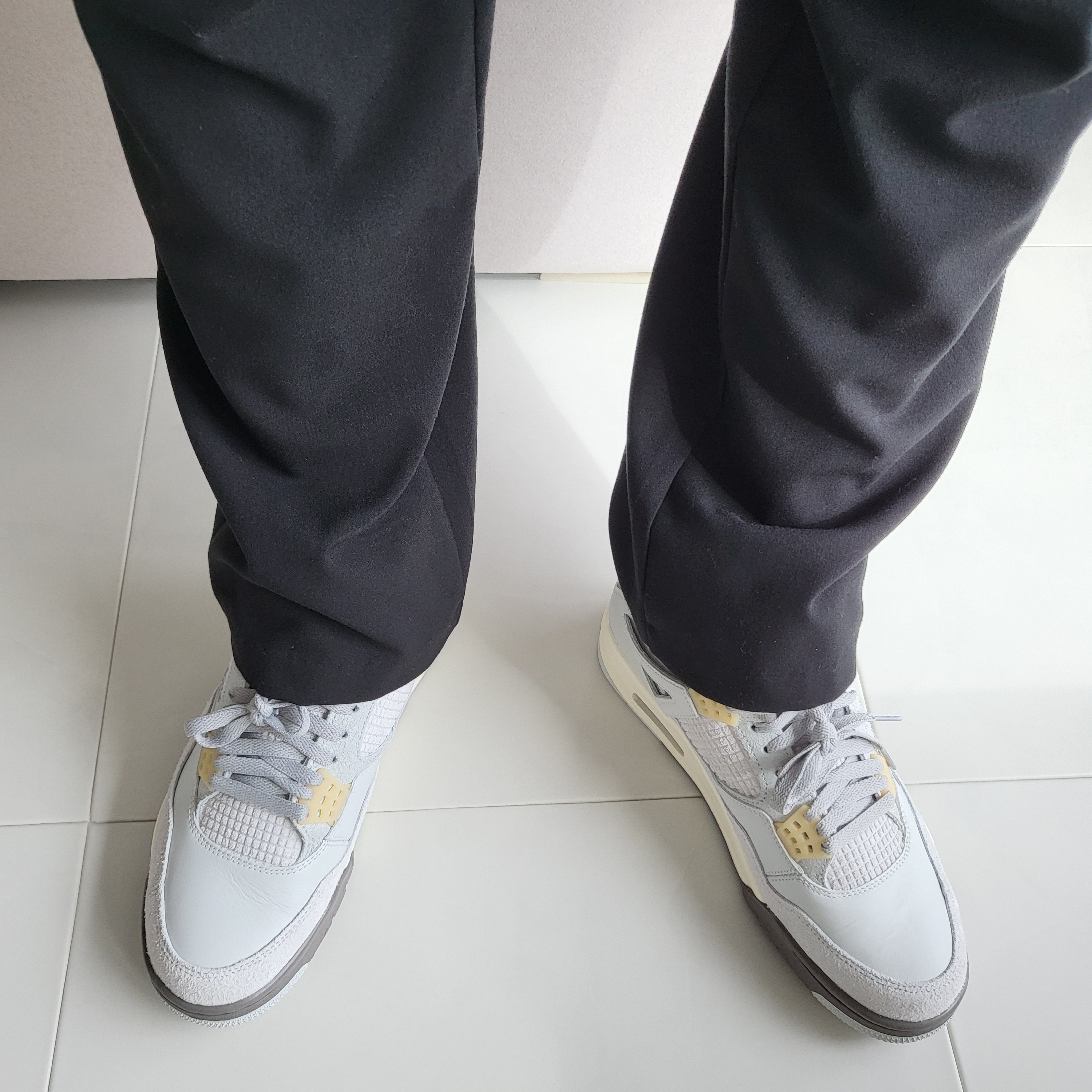 Jordan 4 Retro SE Craft 착용 스타일 - 1