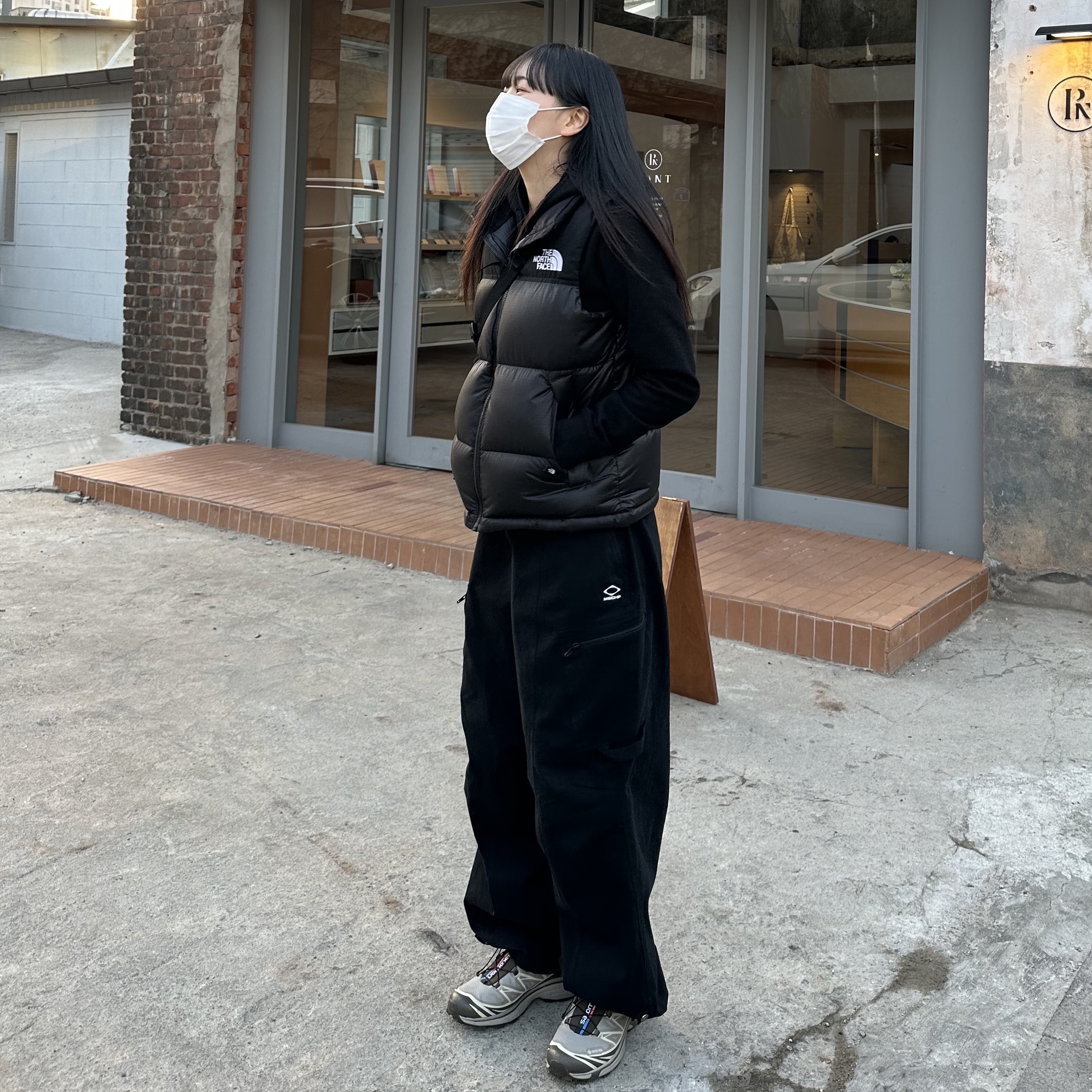 Salomon XT-6 Gore-Tex Vintage Khaki, The North Face White Label Novelty Nuptse Down Vest Black 착용 스타일