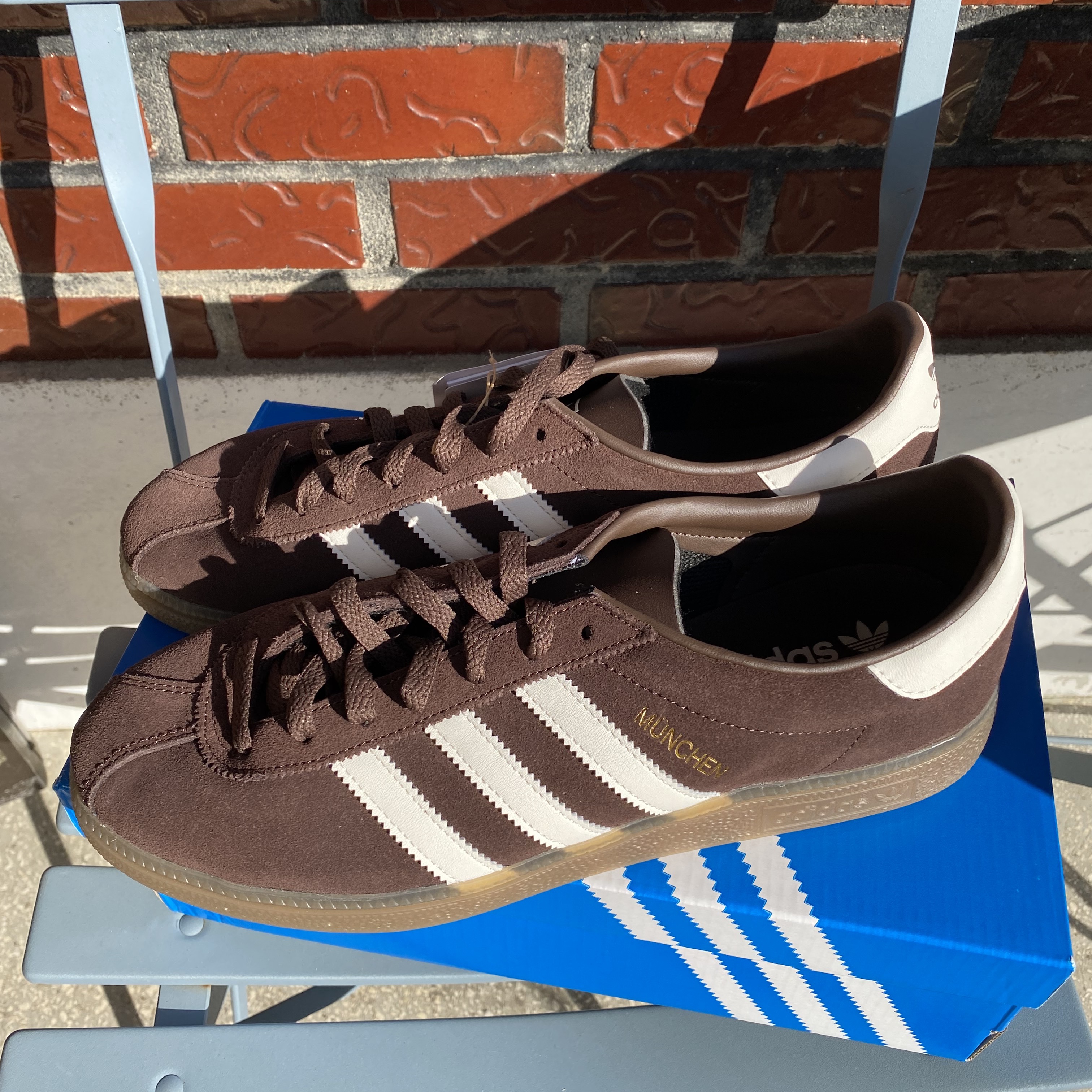 Adidas City Series Munchen Brown 착용 스타일 - 1