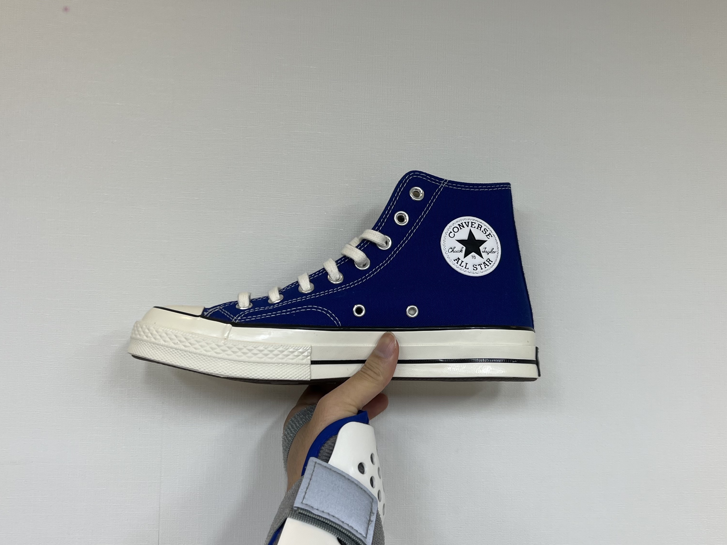 Converse Chuck 70 High Rush Blue 착용 스타일