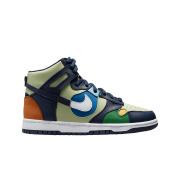 (W) Nike Dunk High LX Pistachio Midnight Navy