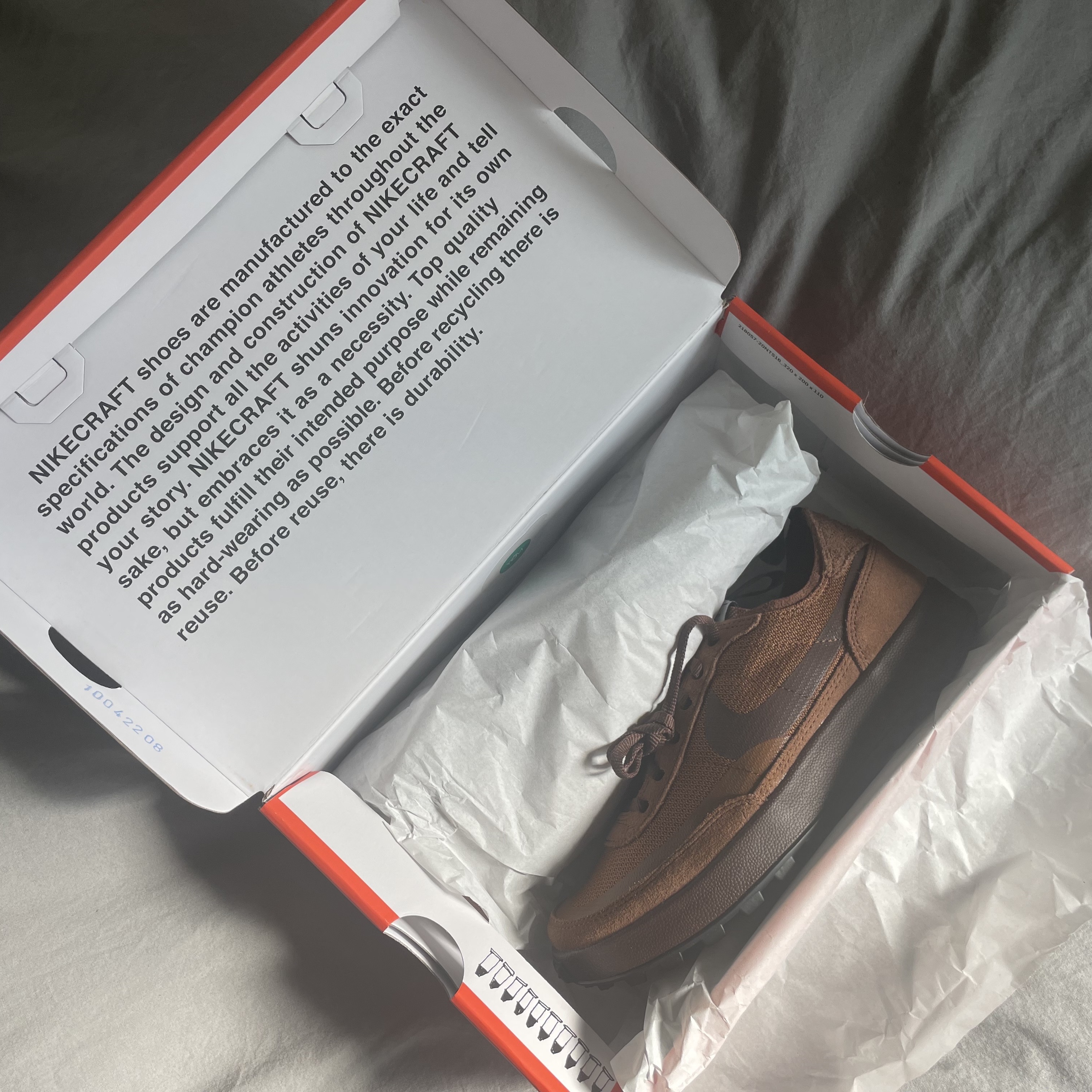 Nike x Tom Sachs General Purpose Shoe Brown 착용 스타일