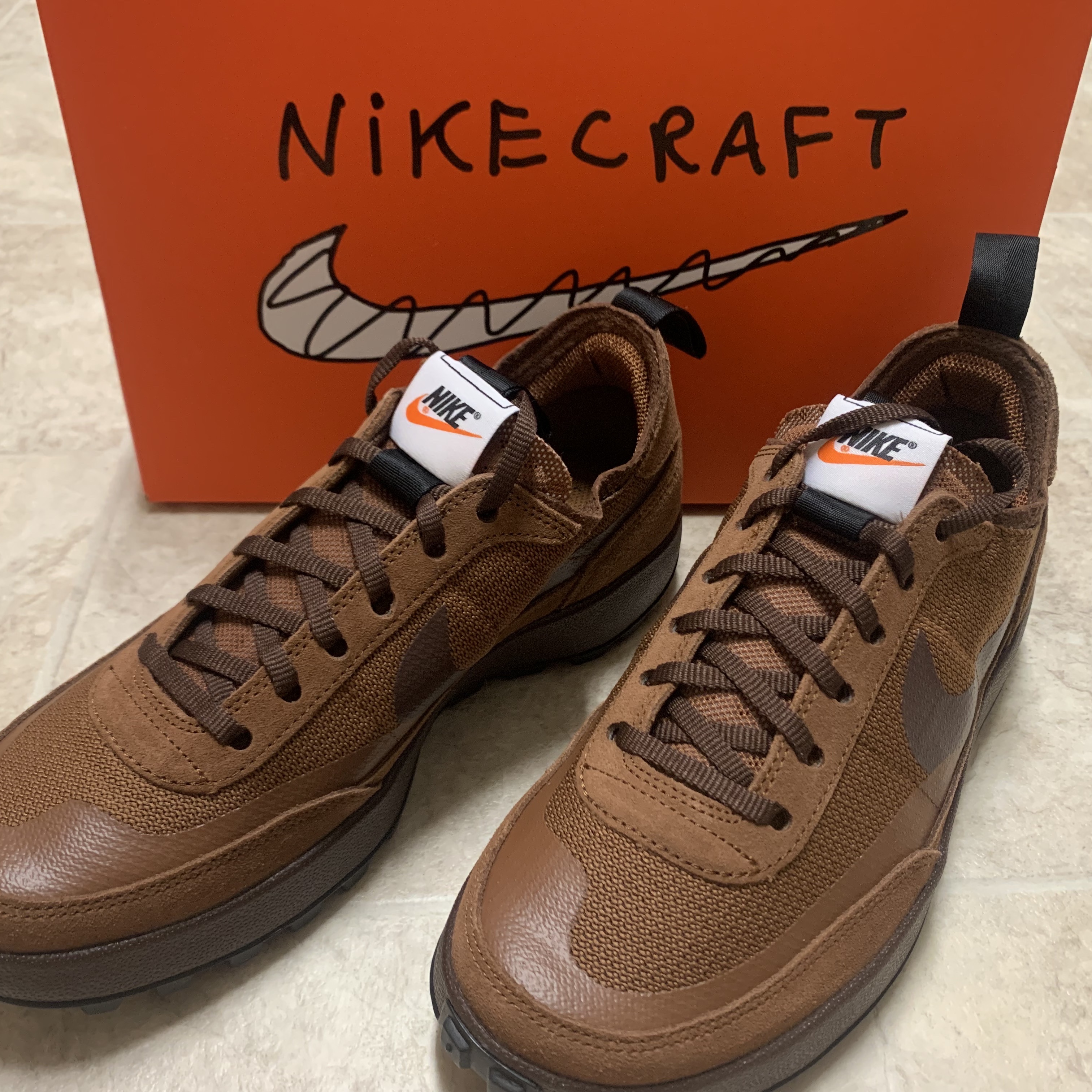 Nike x Tom Sachs General Purpose Shoe Brown 착용 스타일