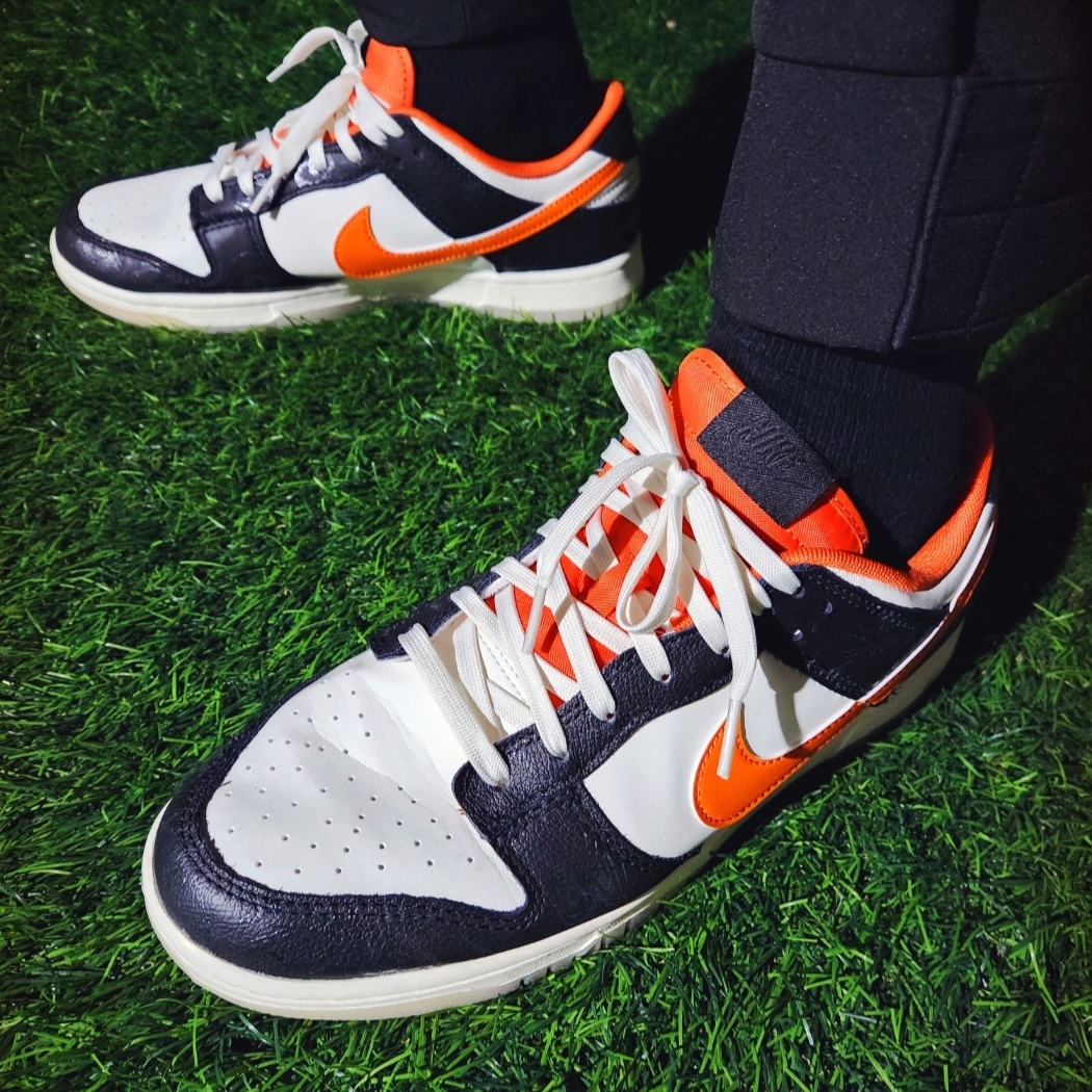 Nike Dunk Low Retro PRM Halloween 착용 스타일 - 5