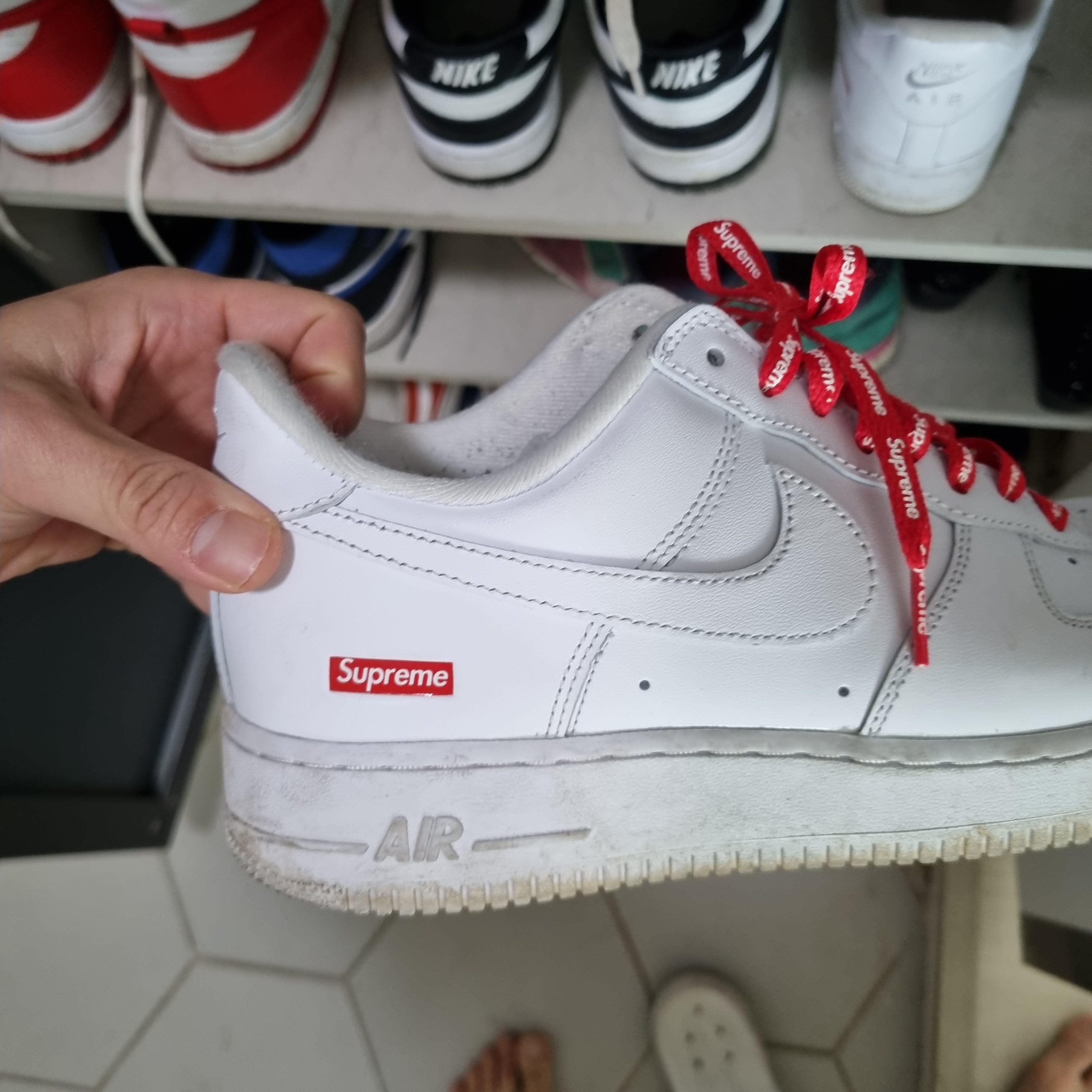 Nike Air Force 1 '07 Low White 착용 스타일