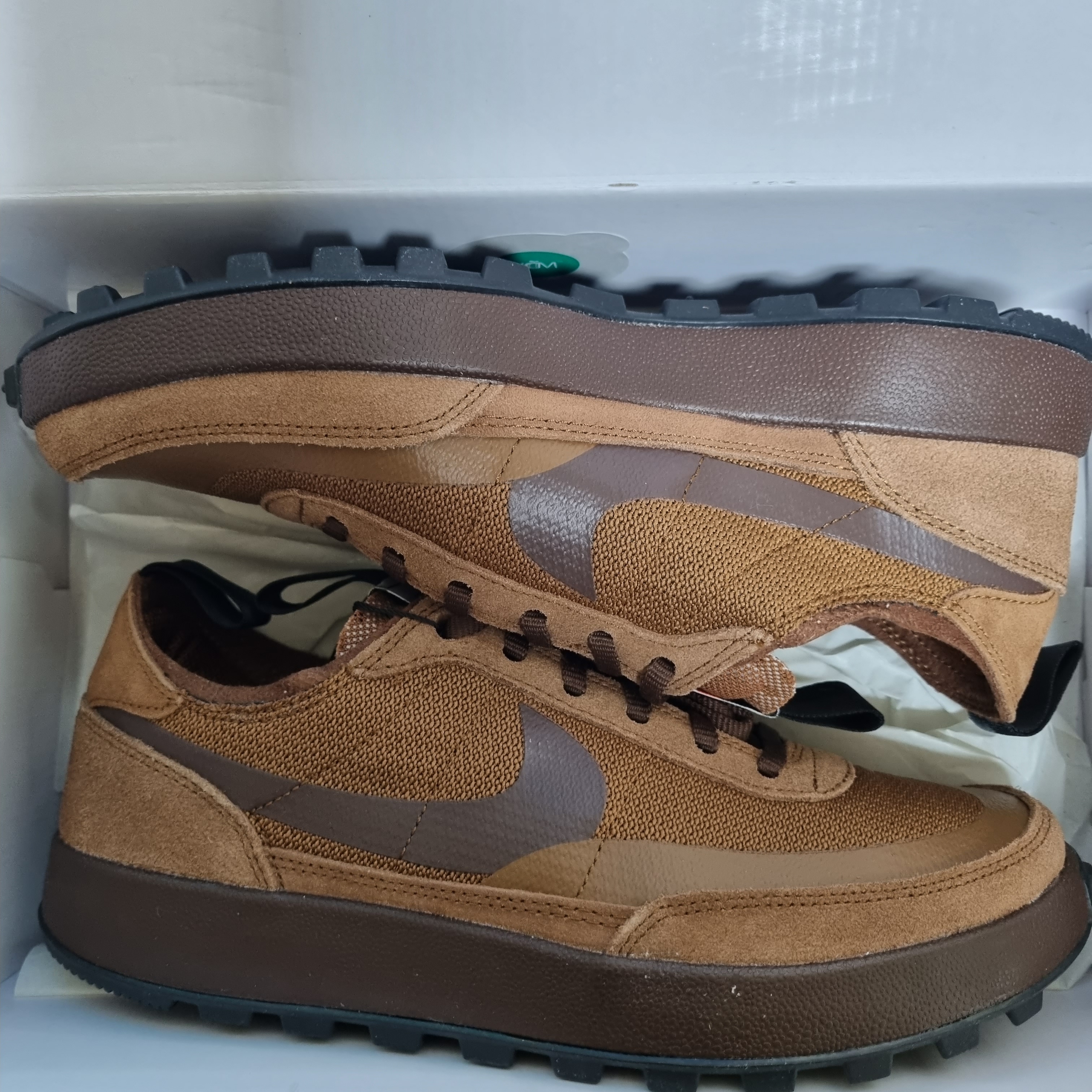 Nike x Tom Sachs General Purpose Shoe Brown 착용 스타일