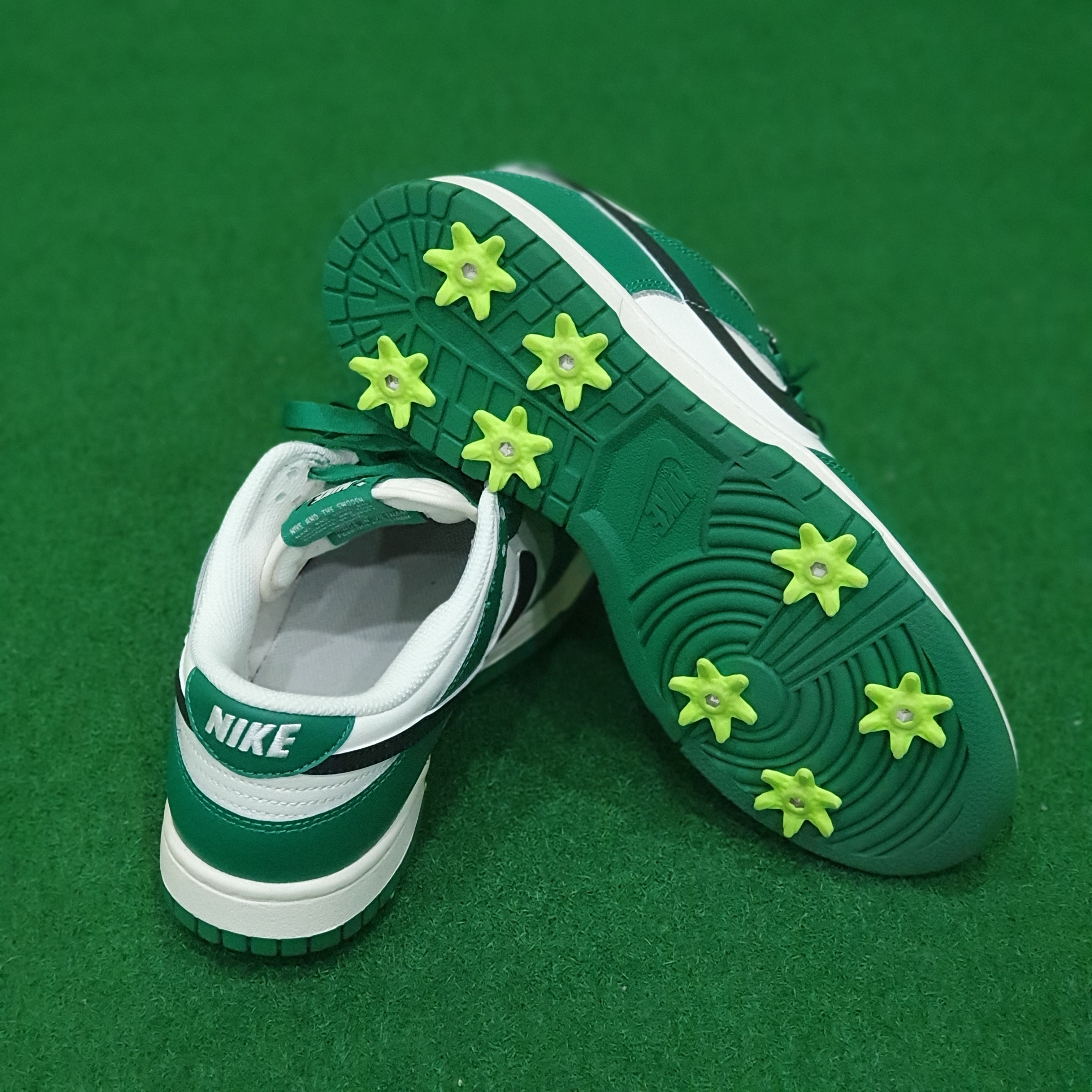 Nike Dunk Low Retro SE Jackpot Malachite 착용 스타일 - 2