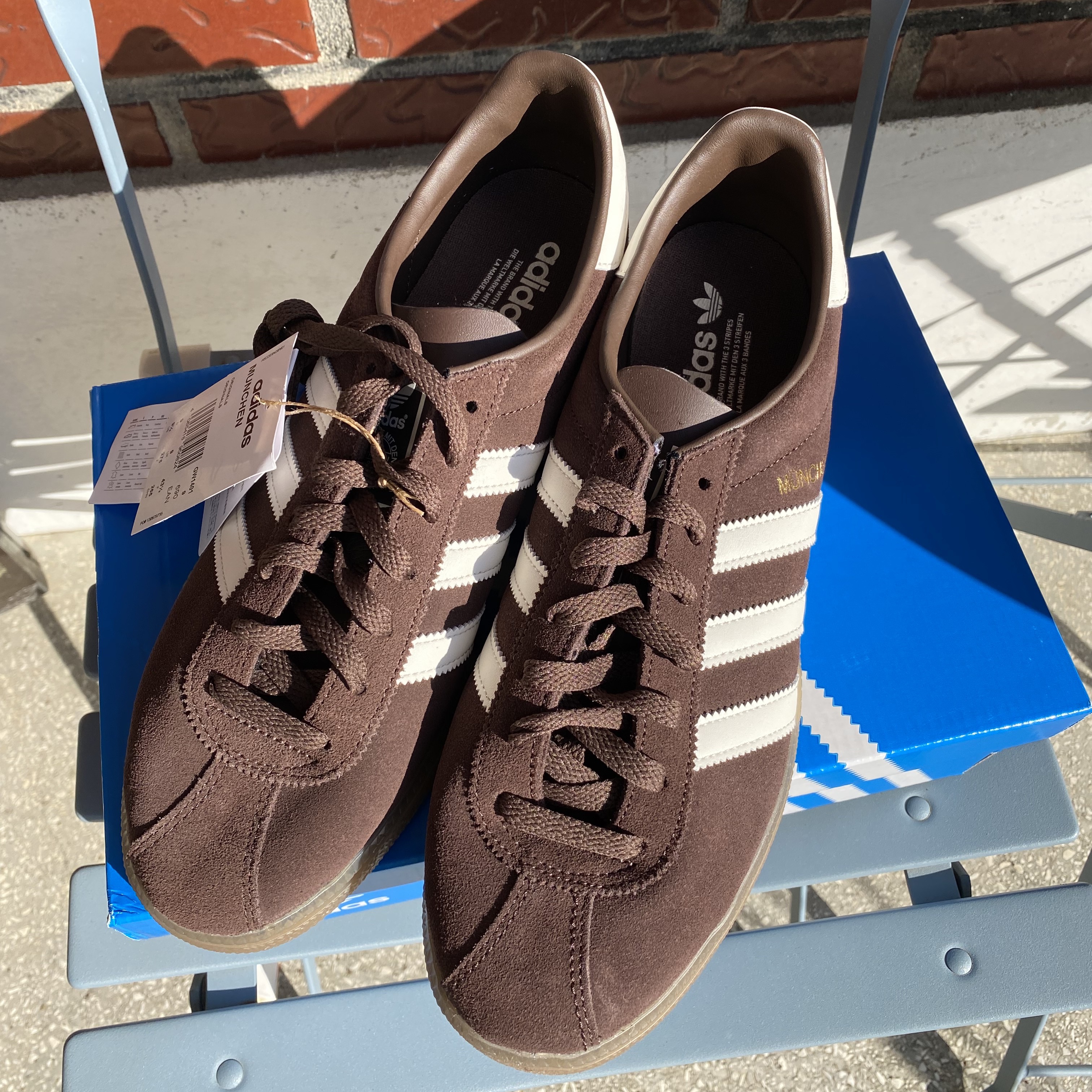 Adidas City Series Munchen Brown 착용 스타일 - 2