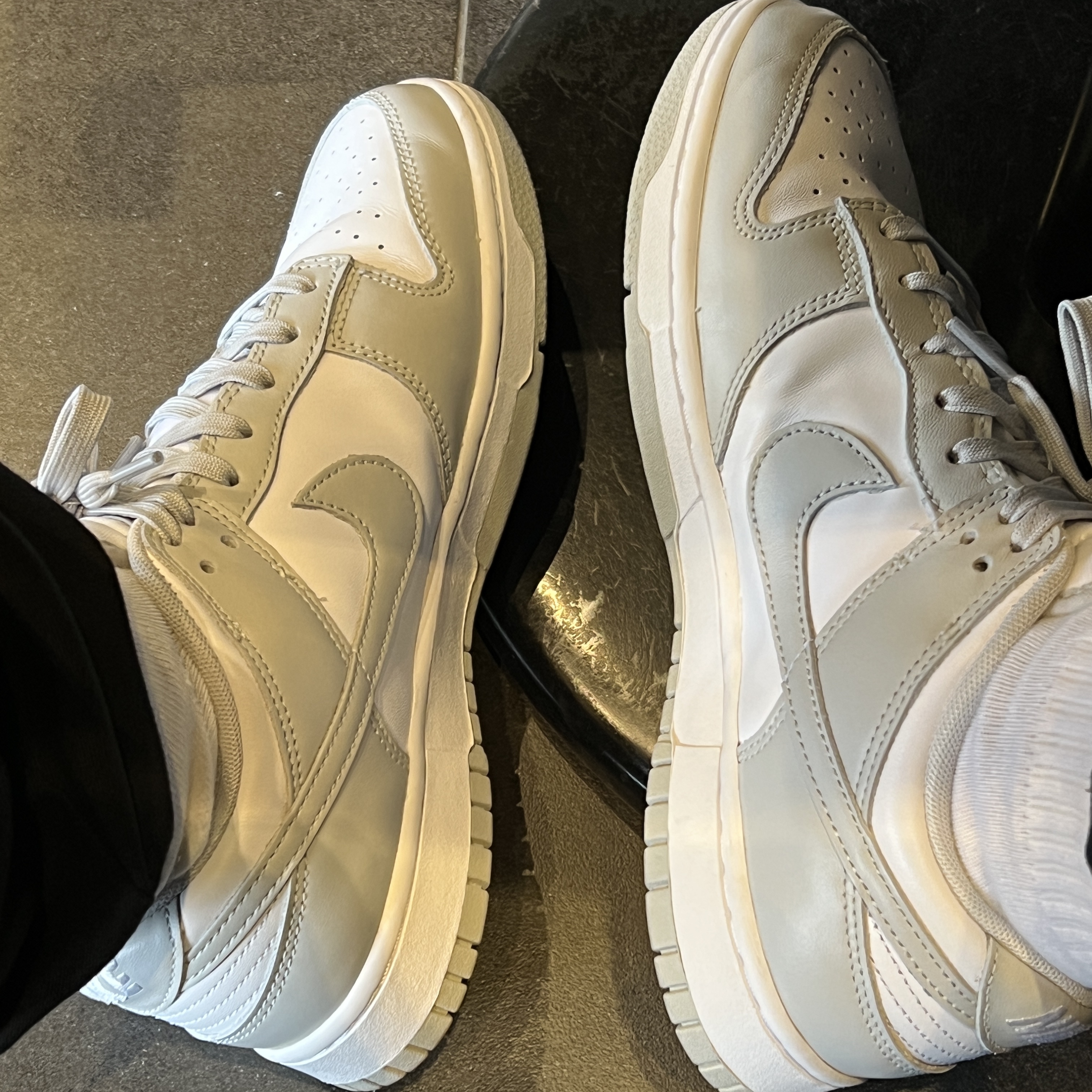 Nike Dunk Low Retro Grey Fog 착용 스타일