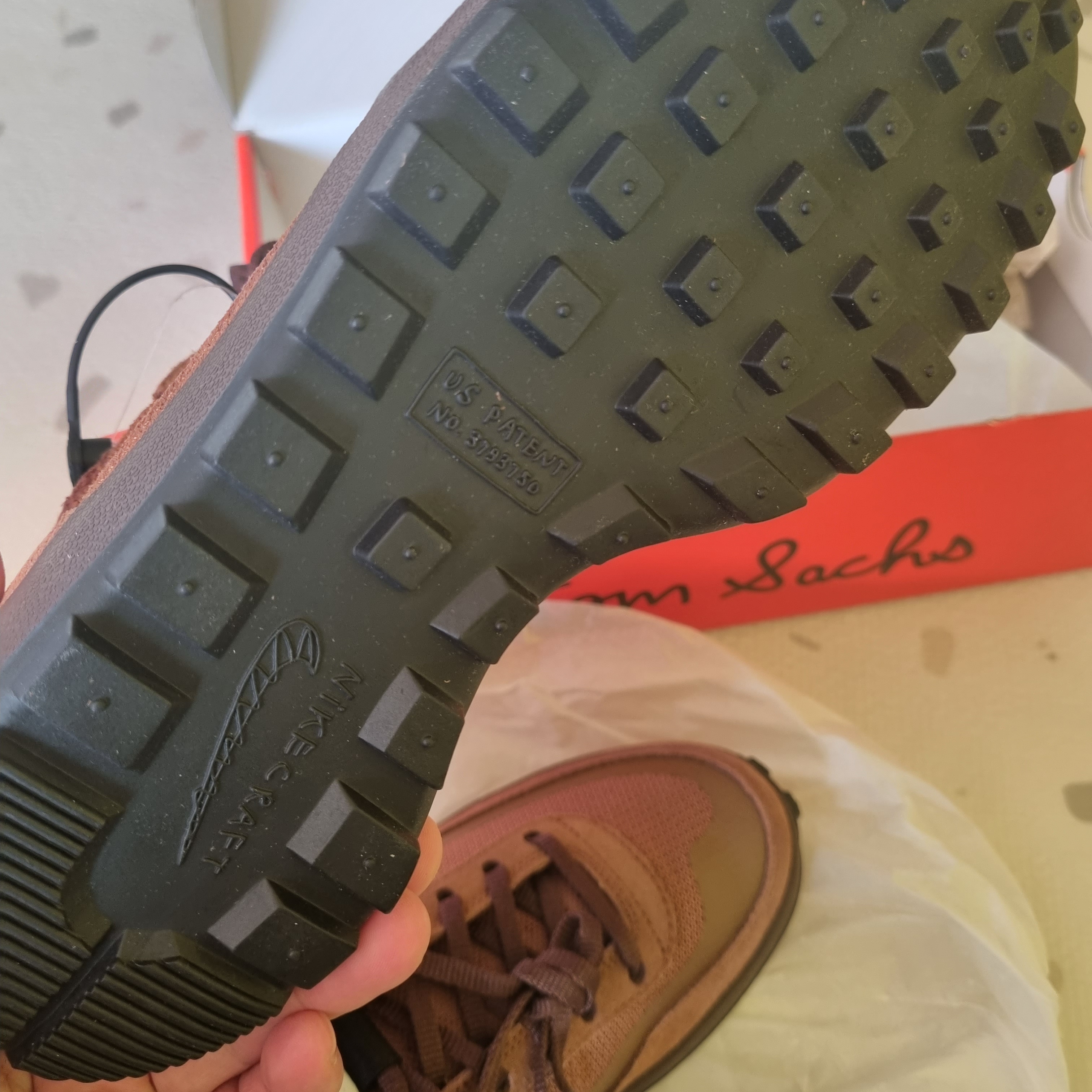 Nike x Tom Sachs General Purpose Shoe Brown 착용 스타일 - 5