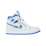 (W) Jordan 1 Zoom Air CMFT White Hyper Royal