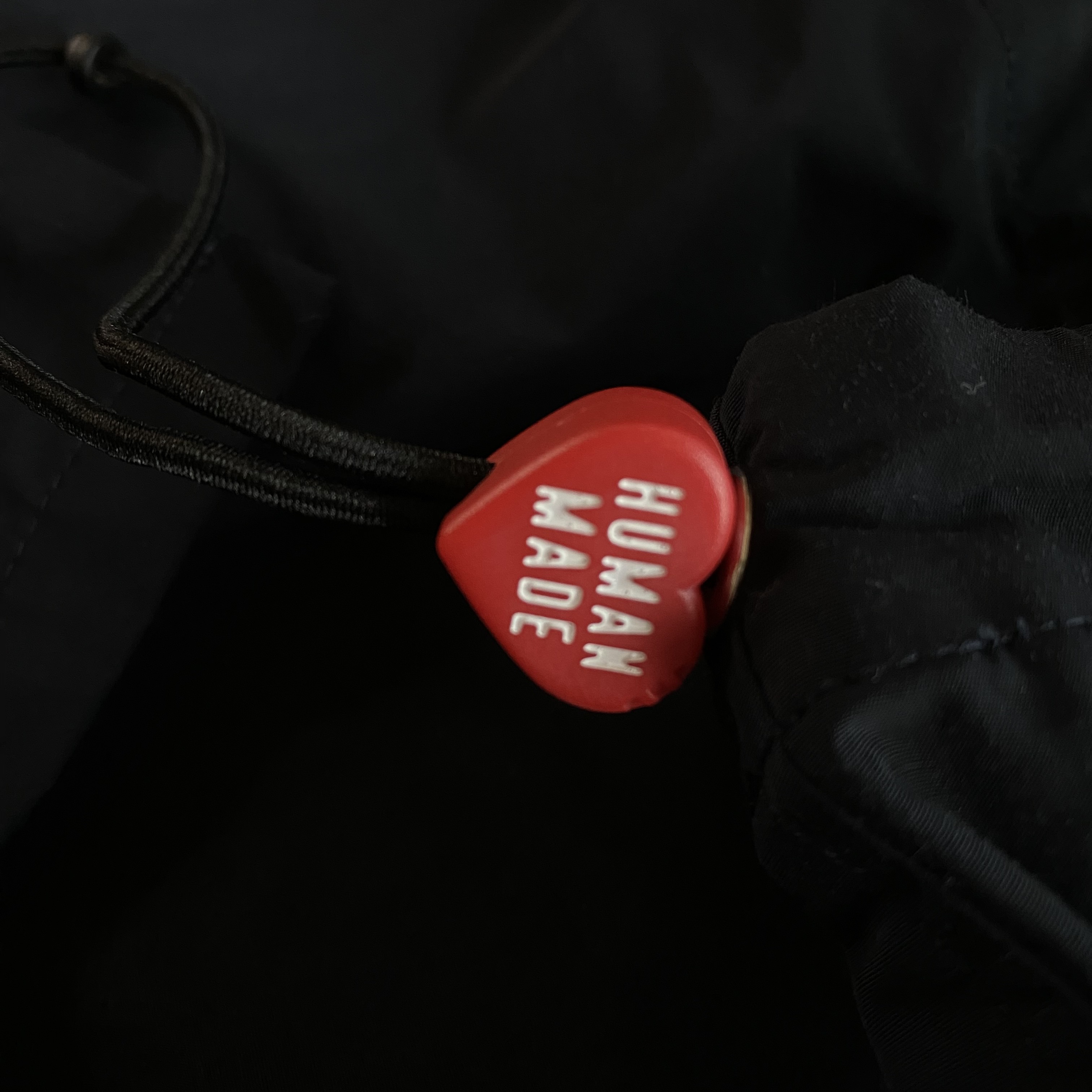 Human Made Half-Zip Anorak Navy 착용 스타일 - 3