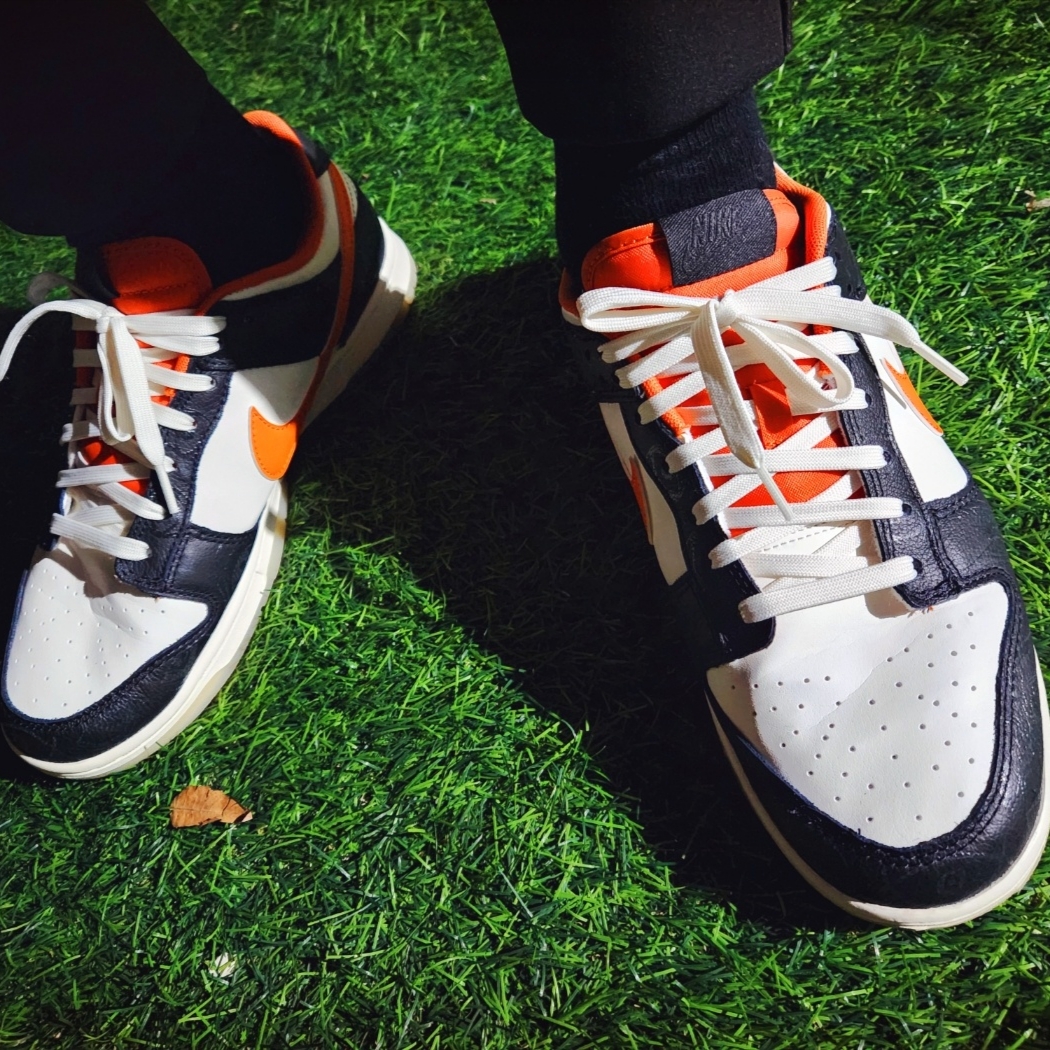 Nike Dunk Low Retro PRM Halloween 착용 스타일 - 4