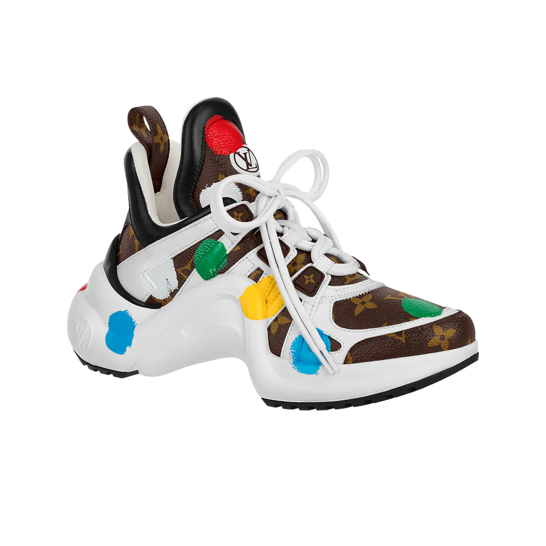 (W) Louis Vuitton x YK LV Archlight Sneakers Cacao Brown 상세 이미지 1