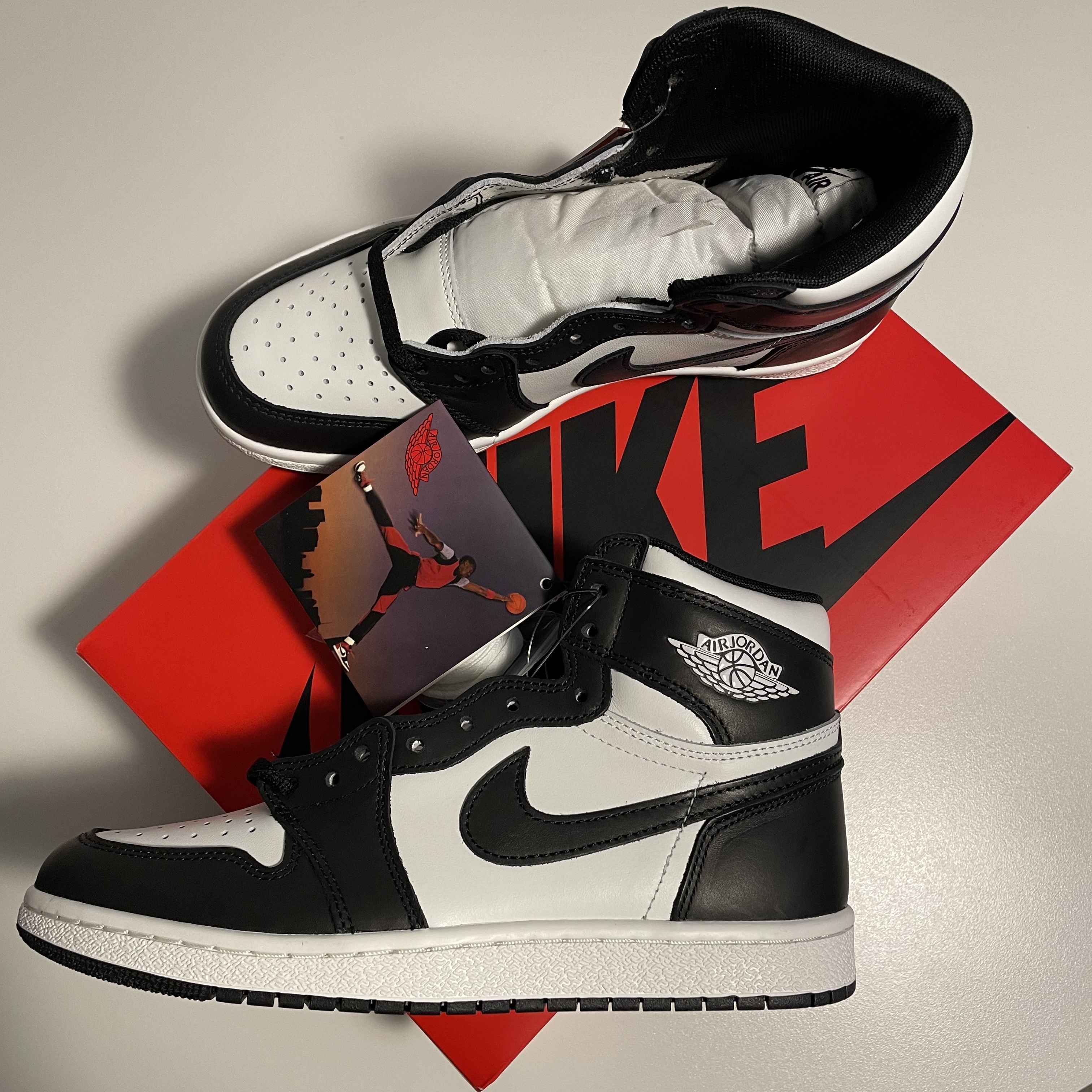 Jordan 1 High 85 Black White 착용 스타일