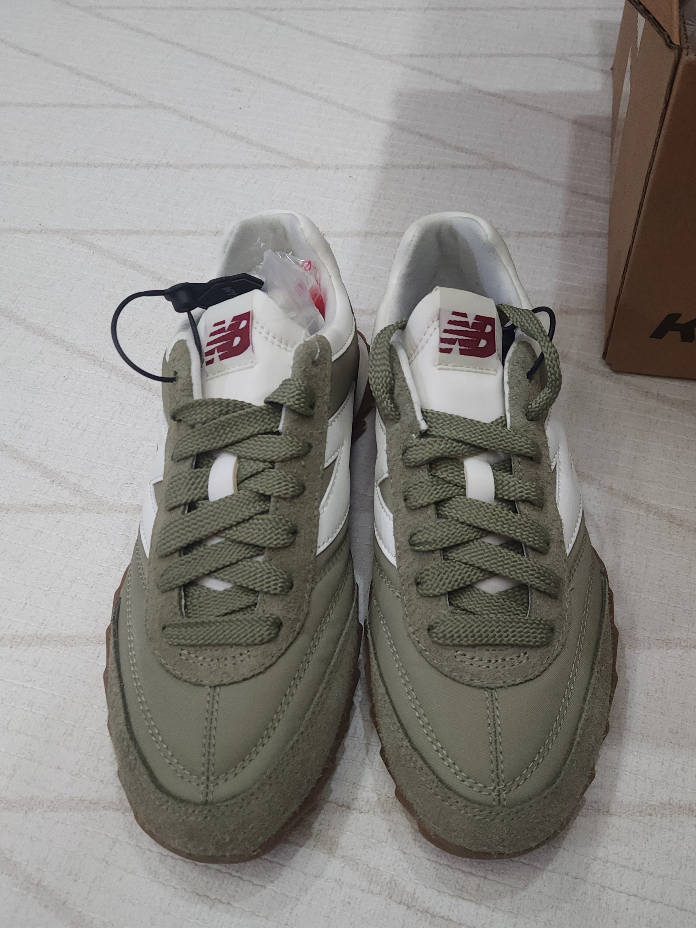 New Balance RC30 True Camo White 착용 스타일 - 1