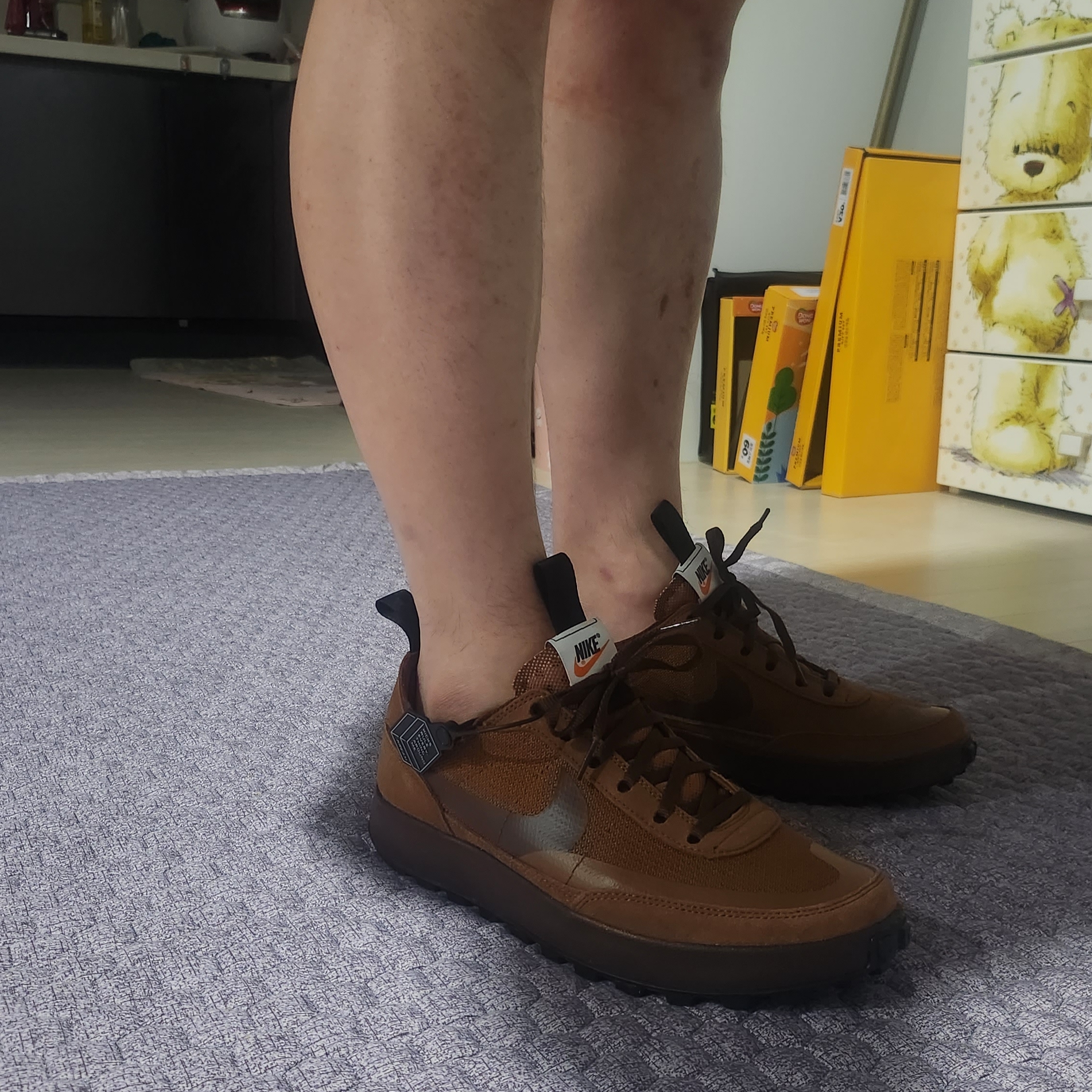 Nike x Tom Sachs General Purpose Shoe Brown 착용 스타일