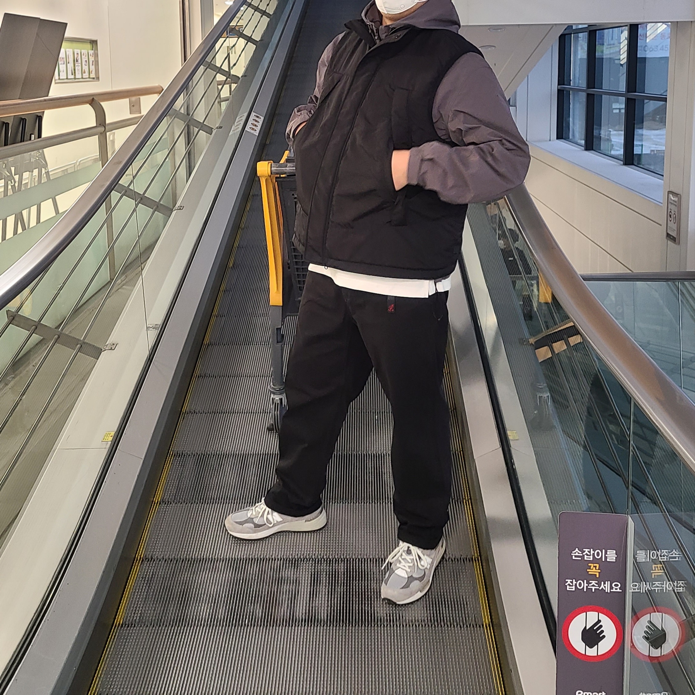 New Balance 992 Made in USA Grey - D Standard 착용 스타일